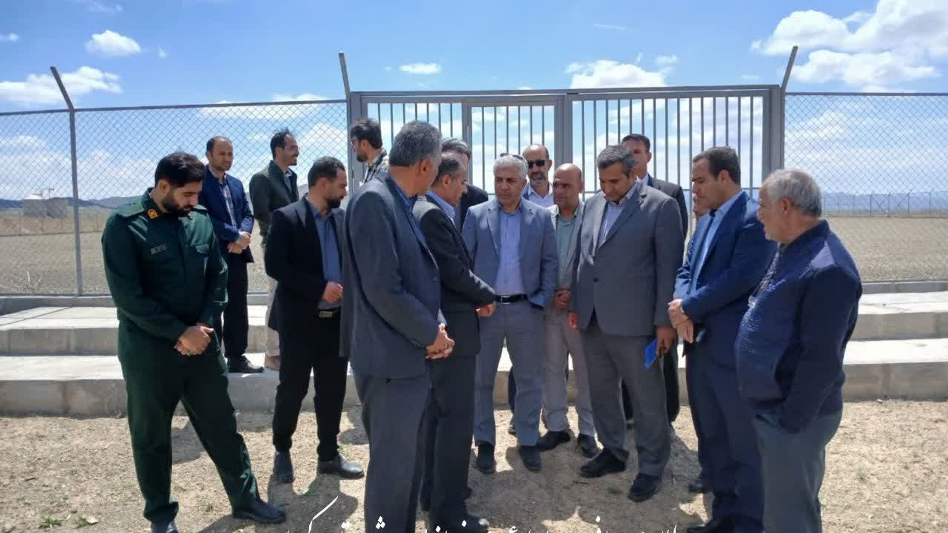 🔸بازدید معاون عمرانی استانداری به اتفاق مدیرکل دفتر فنی استانداری،فرماندار شهرستان و بخشدار میلاجرد از محل زمین چمن شهر میلاجرد