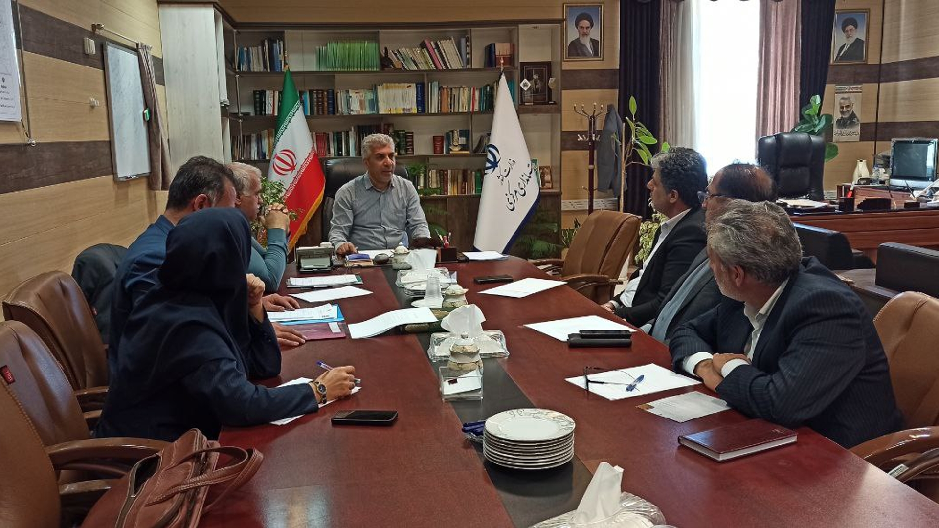 جلسه هیئت مدیره سازمان همیاری شهرداری های استان برگزار شد.