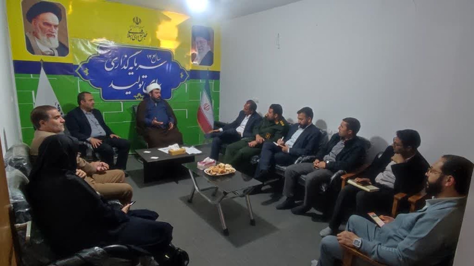 جلسه وضعیت آنتن دهی شهرهای وروستاهای شهرستان زرندیه