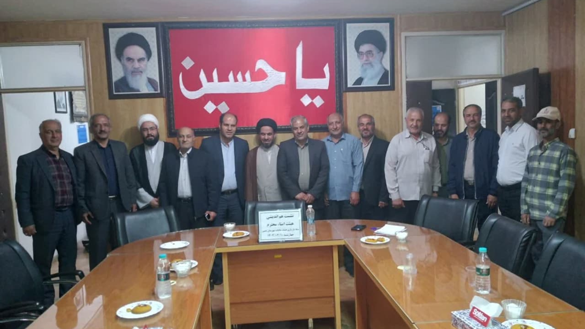 اولین نشست هیات امنای ستاد توسعه و بازسازی عتبات عالیات شهرستان خمین در سال 1404 برگزار شد