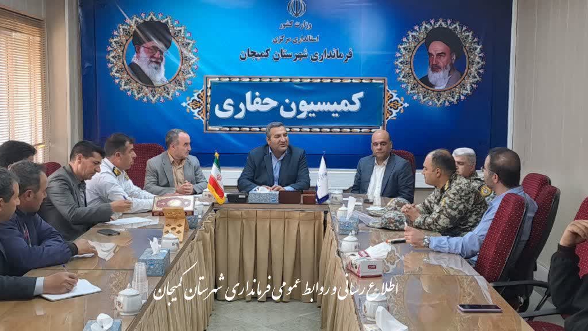 بررسی روند اجرای پروژه فیبر نوری و ایجاد هماهنگی میان دستگاه‌های خدمات‌رسان