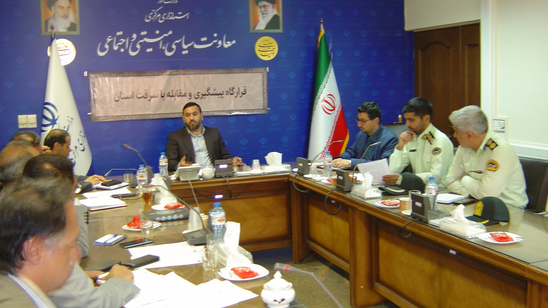 برگزاری اولین جلسه کمیسیون پیشگیری و مقابله با سرقت استان
