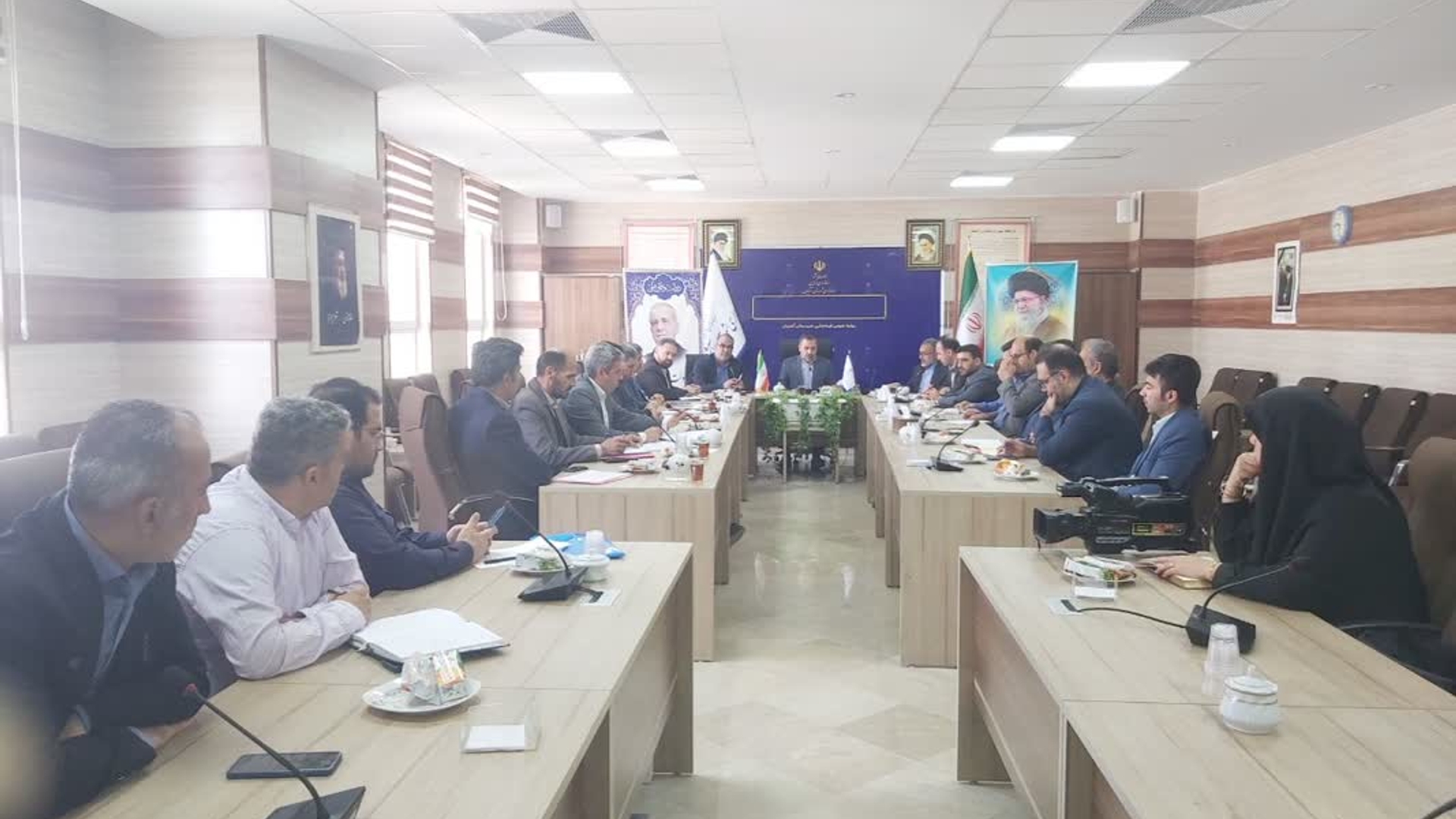 🟤 آشتیان میزبان جلسه کارگروه گندم،آرد و نان استان مرکزی