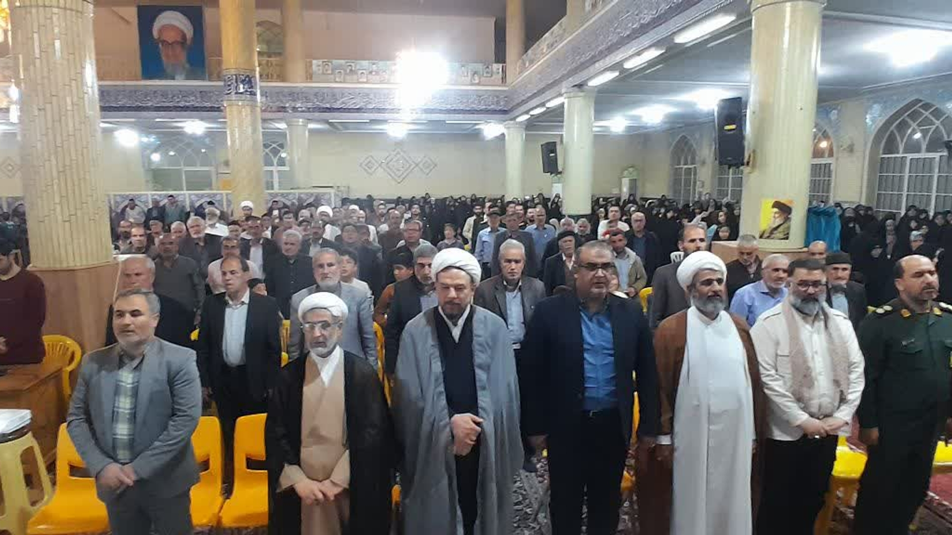 ☑ مراسم تکریم دهه کرامت و هفته معلم و تعزیت جانباختگان حادثه بندر شهید رجایی