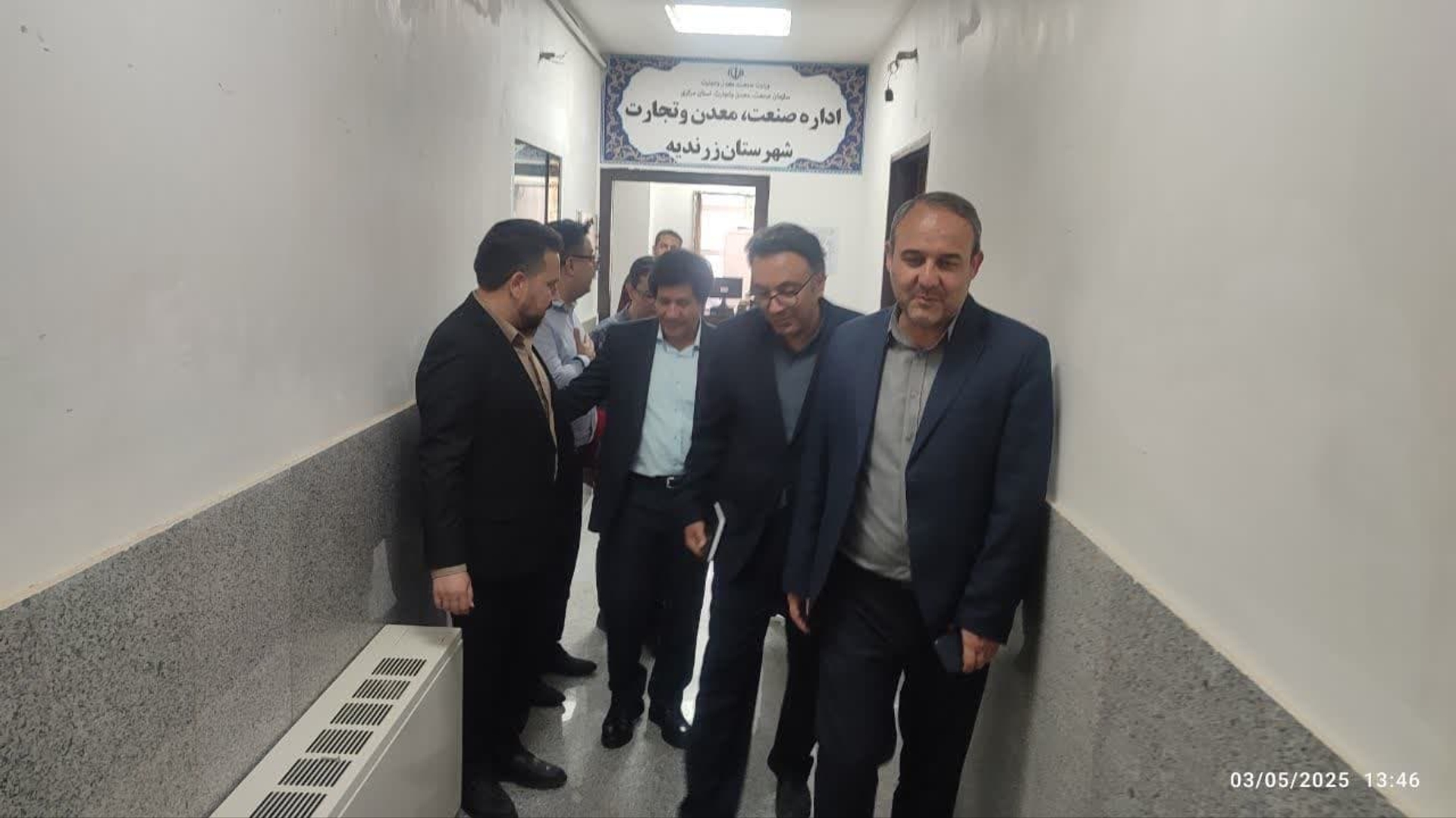بازدید از مجتمع اداری شهرستان زرندیه