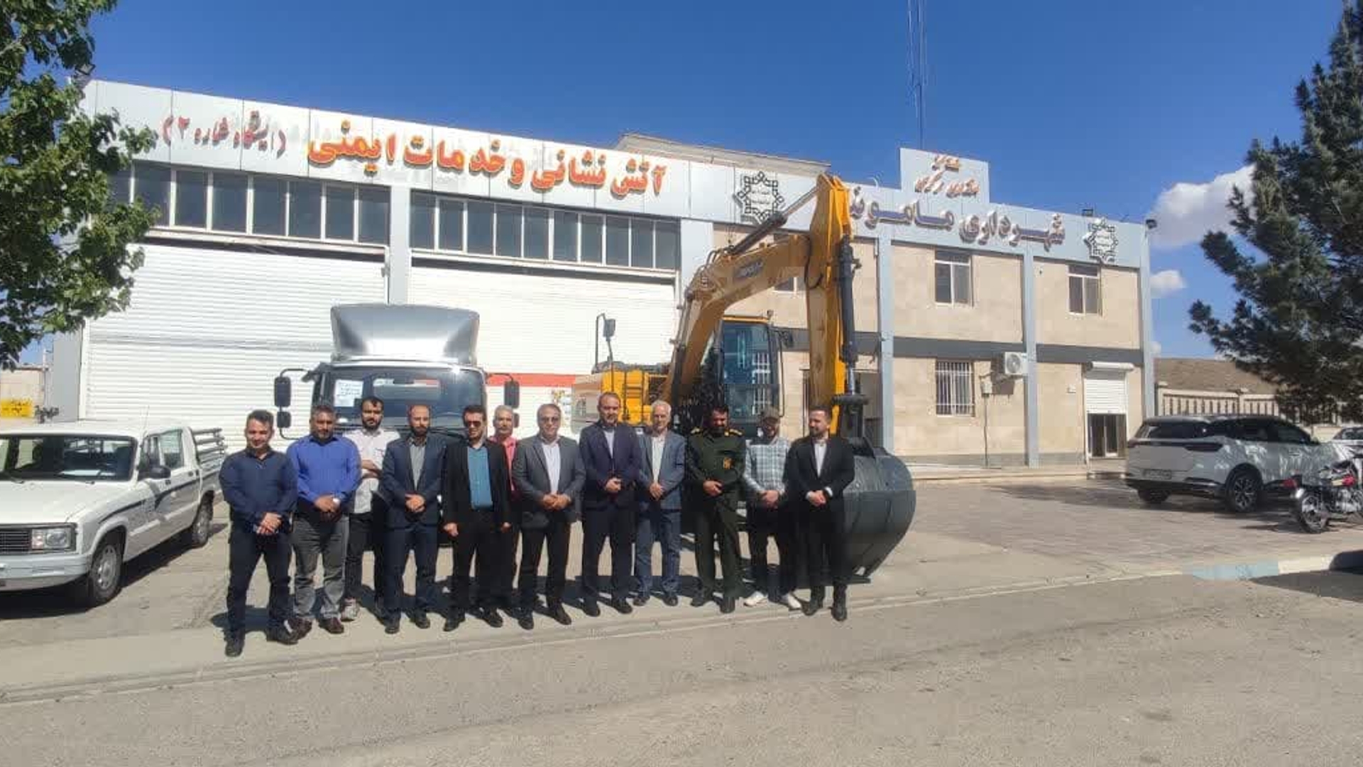 رونمایی  از تجهیز ناوگان موتوری و خدمات شهری شهرداری مأمونیه