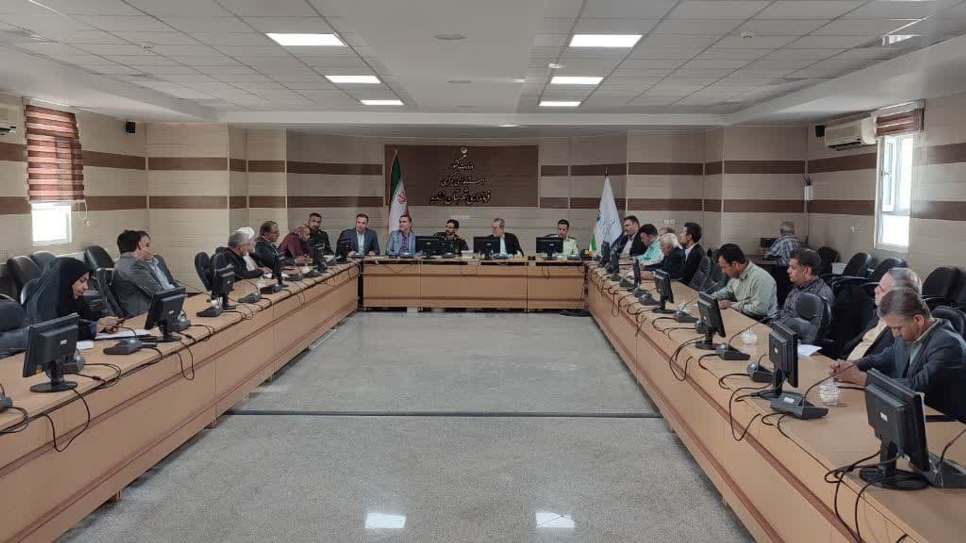 جلسه هماهنگی برگزاری مناسبت ها ( گرامیداشت سالروز شهدای خدمت، رئیس جمهور فقید  آیت الله رئیسی و همراهانشان ، گرامیداشت سوم خرداد سالروز آزادی خرمشهر و نیز سالگرد ارتحال  حضرت امام ره)