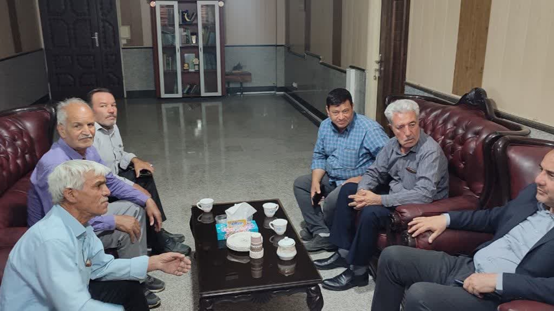 دیدار شهروندان روستای موسی آباد با فرماندار