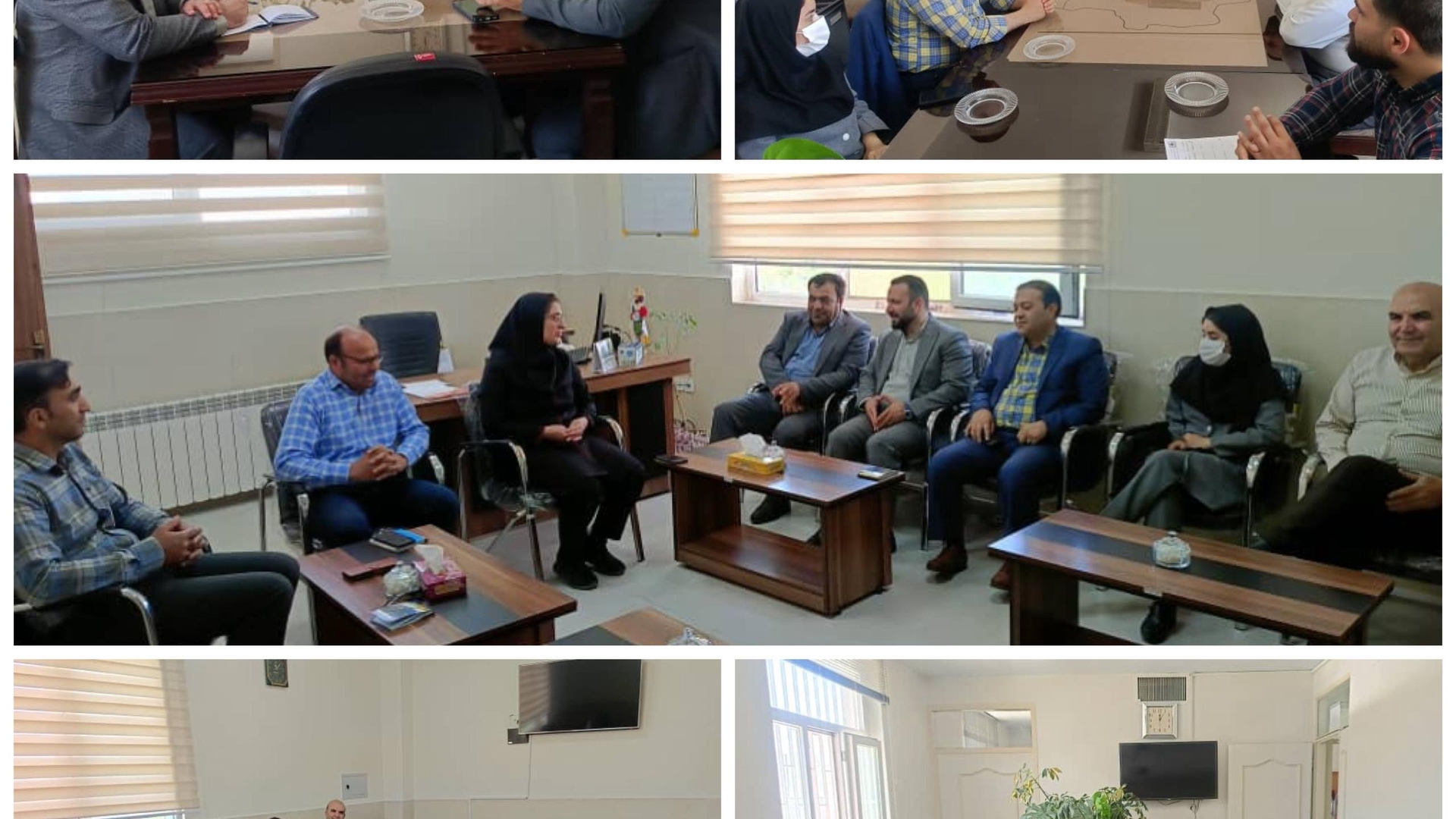 بازدید دبیر کمیسیون مبارزه با قاچاق کالا و ارز استان از ادارات صمت، تعزیرات حکومتی و شبکه بهداشت و درمان شهرستان شازند