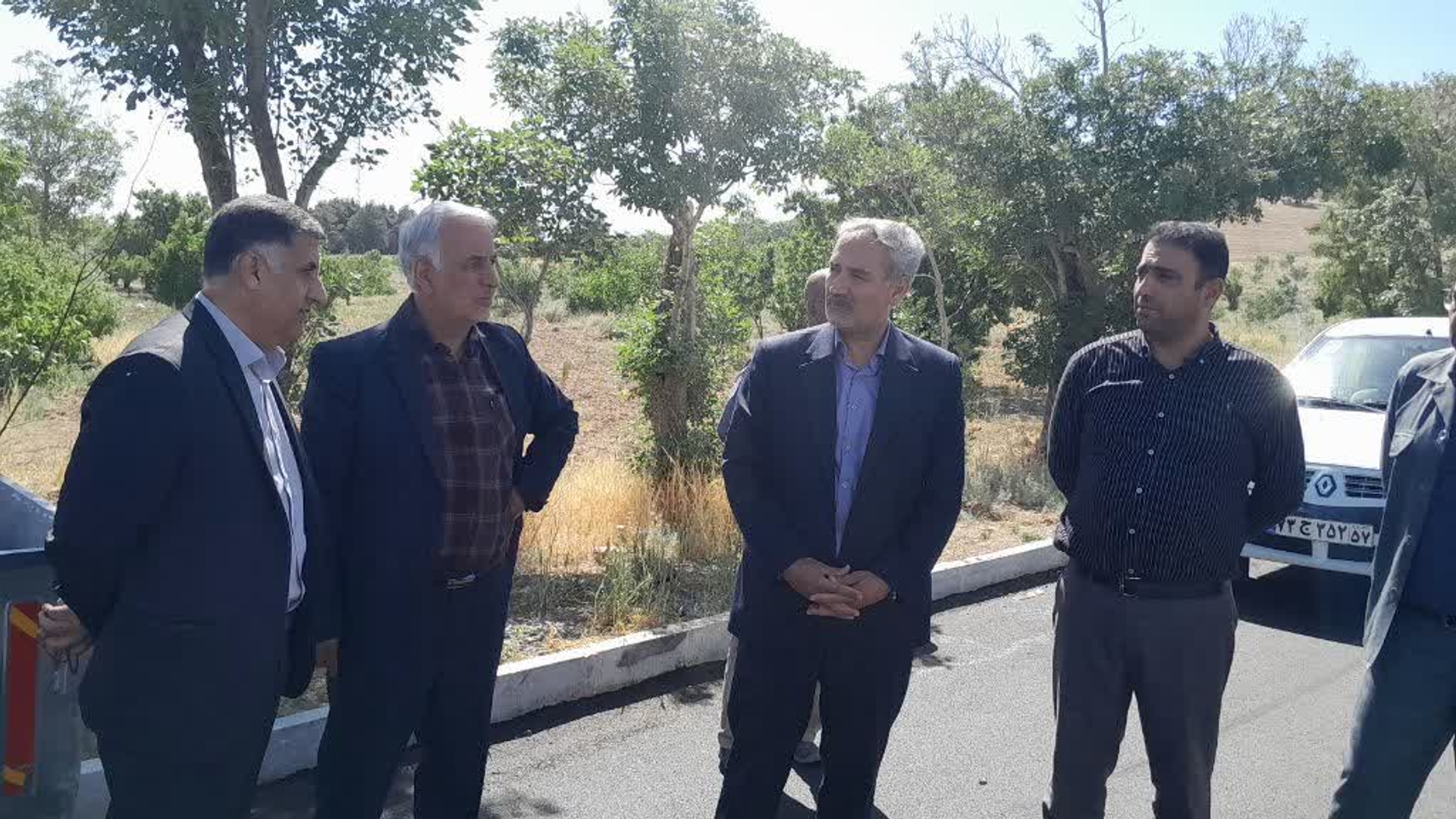 بازدید مهندس سلیمانی سرپرست دفتر امور شهری و شوراهای استانداری مرکزی از بوستان تفریحی بانوان شهیده، میدان یادگار امام (ره) ، بلوار شهید آیت‌الله رئیسی