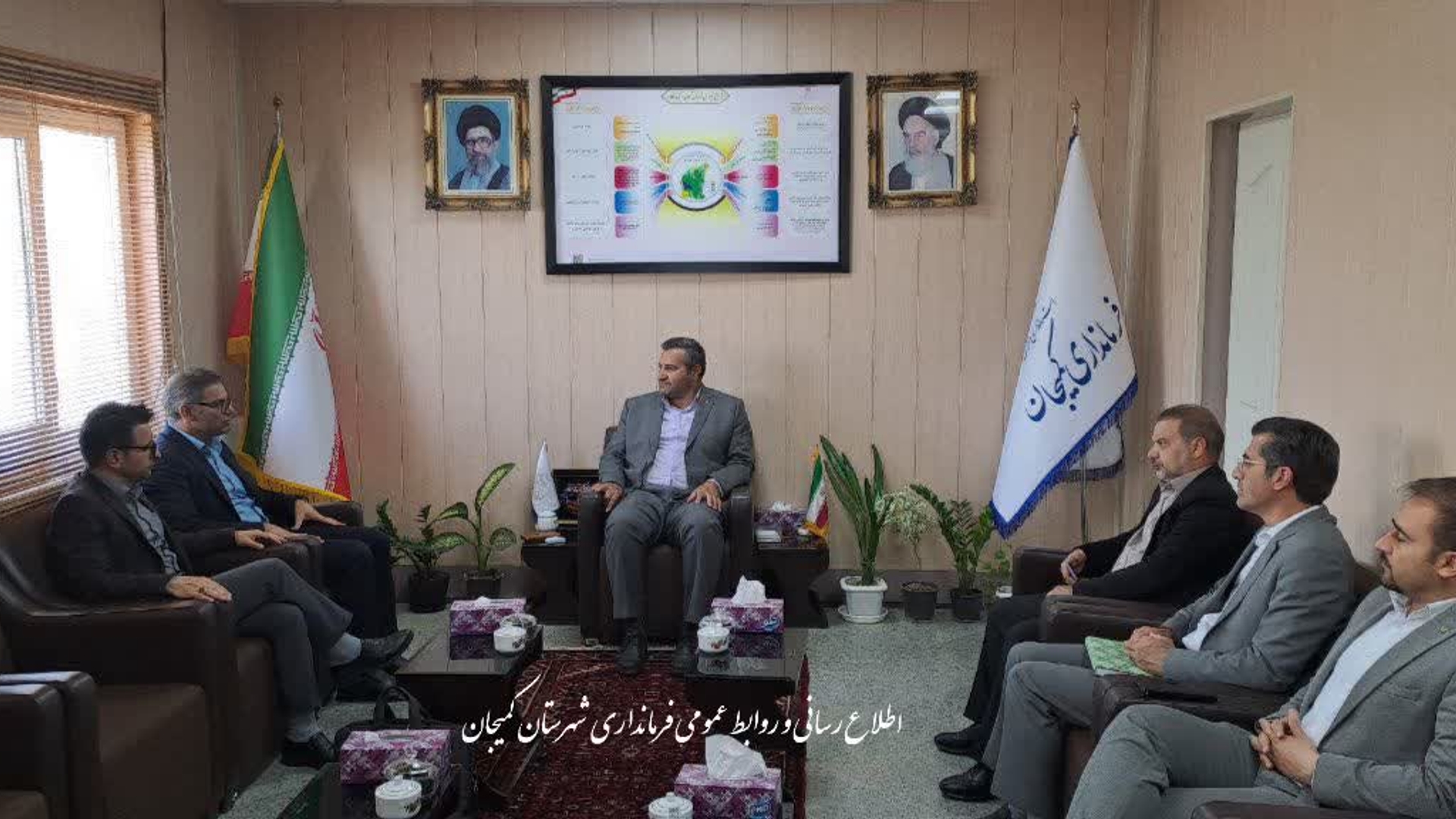 🔻با حضور مدیرکل پست استان مرکزی