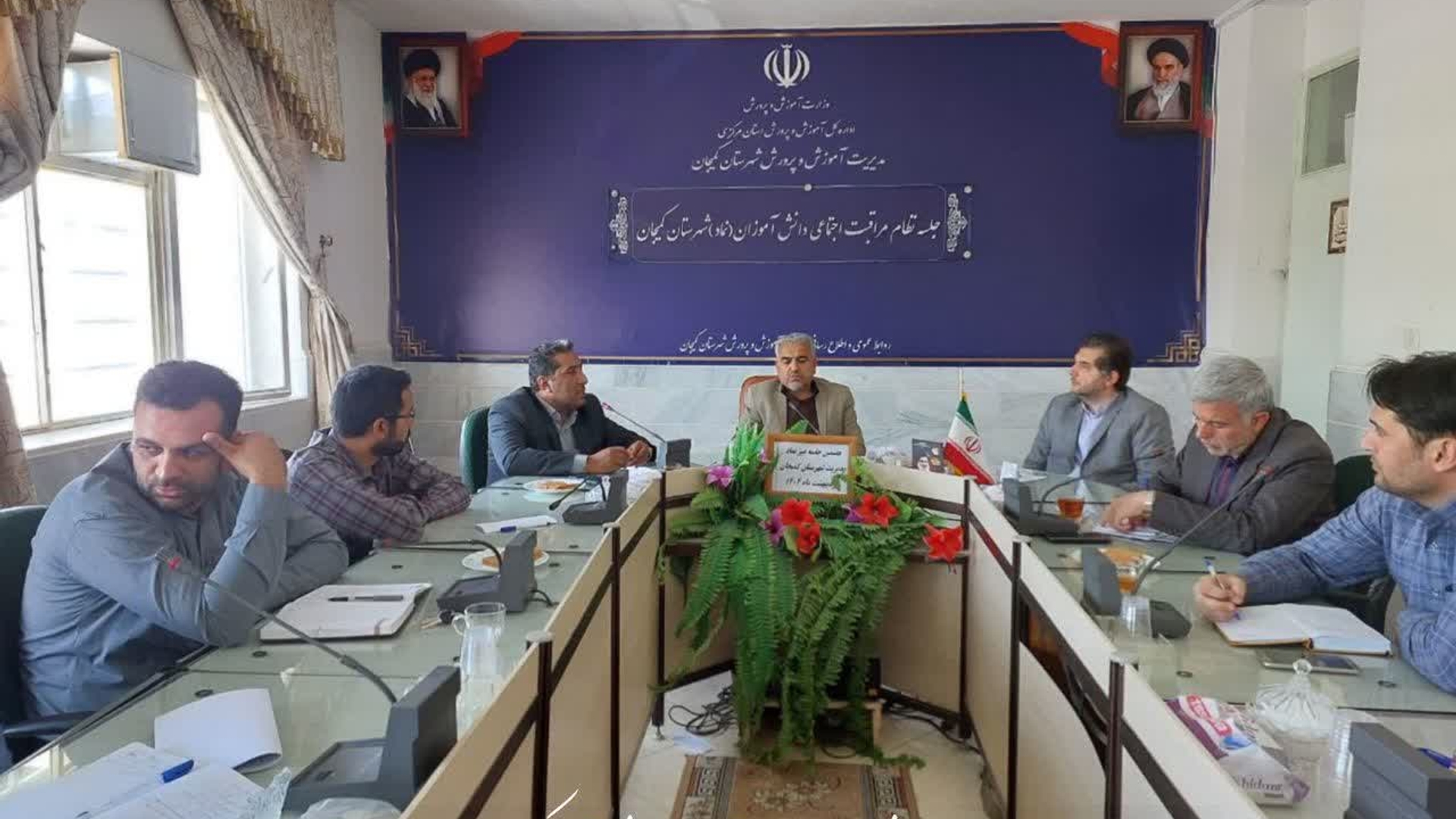 🔻حضور معاون فرماندار در جلسه میز نماد با حضور دستگاه‌های اجرایی