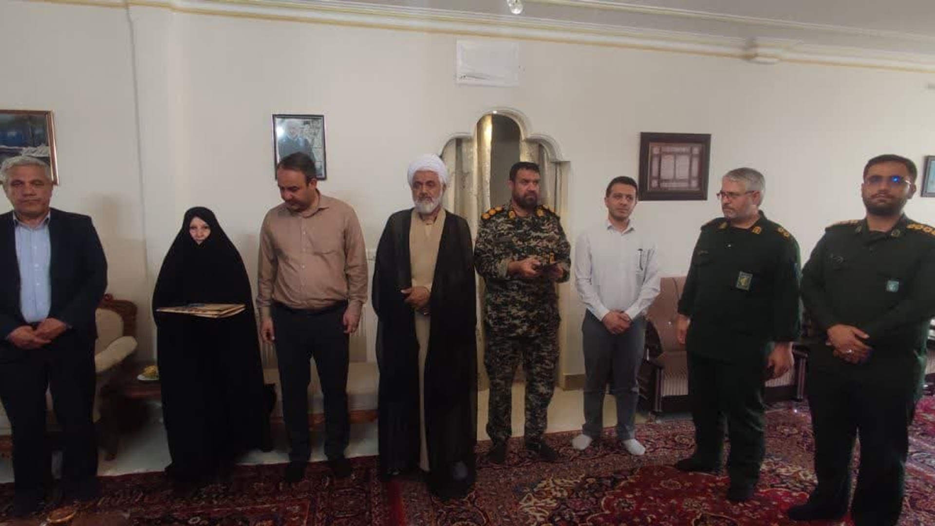 دیدار با مادر شهید حسین و محسن محمدیان