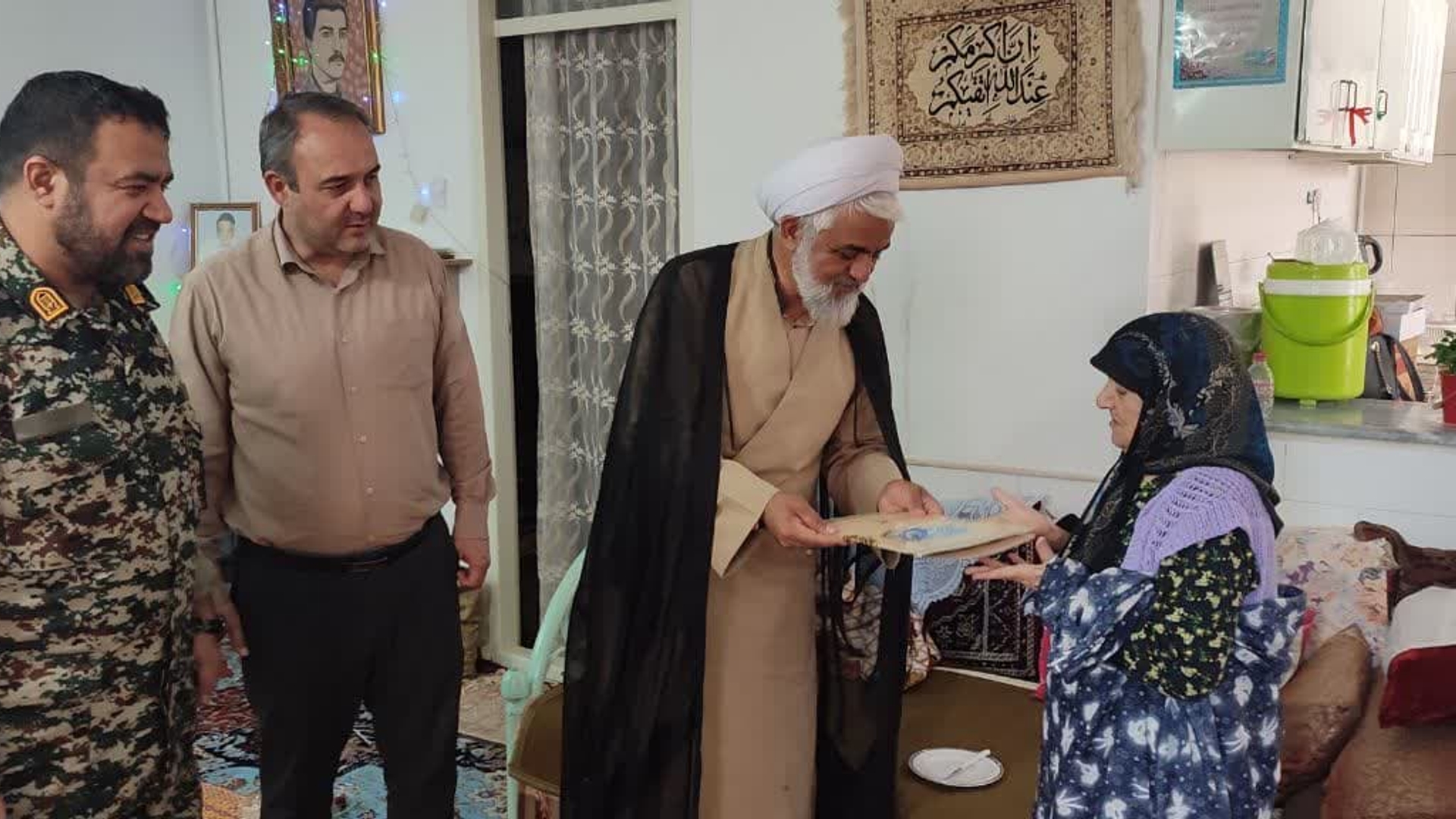 دیدار با خانواده معظم  شهید سید جواد محمودی