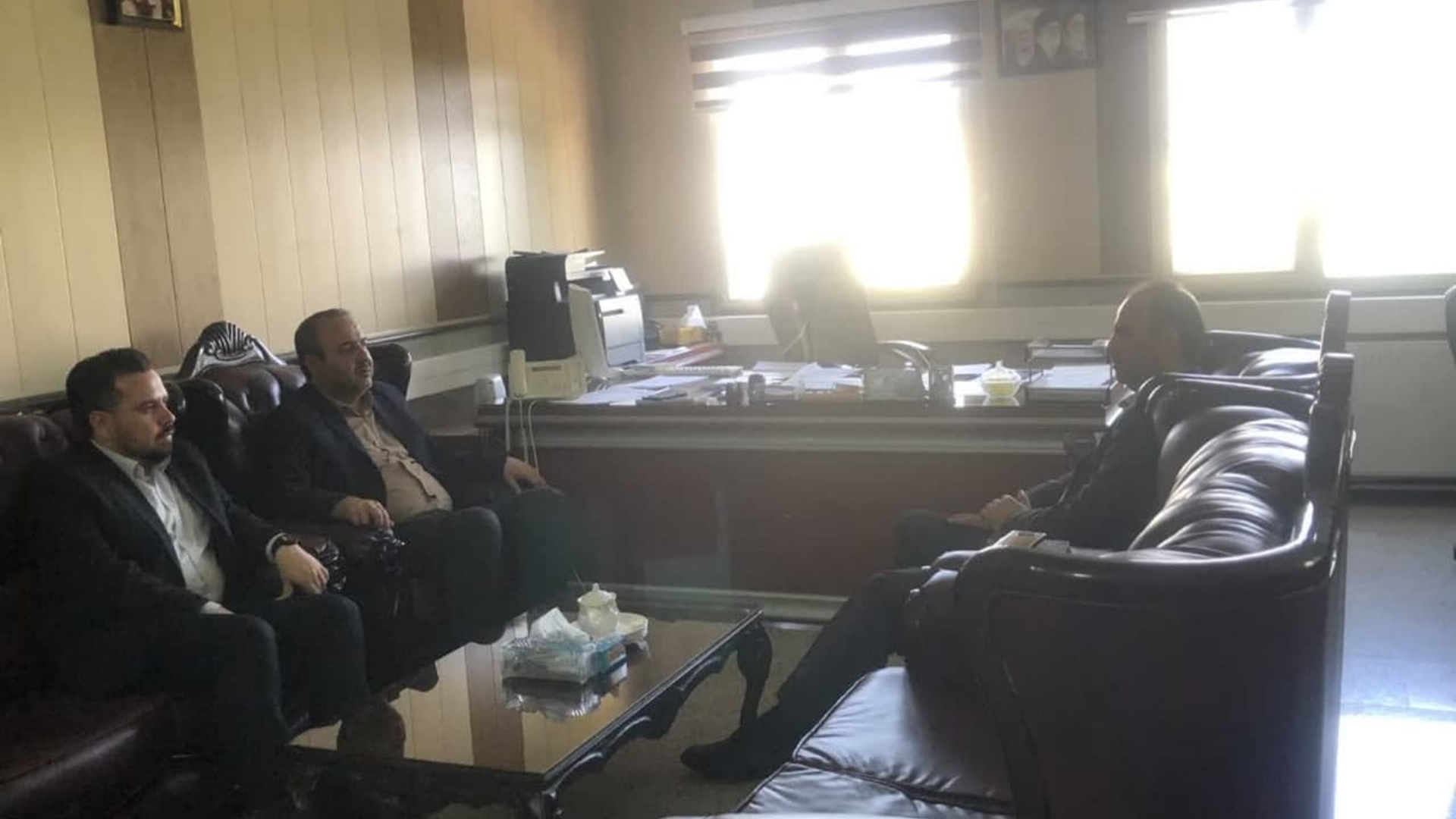 دیدار فرماندار  با مدیرکل غله و خدمات بازرگانی استان