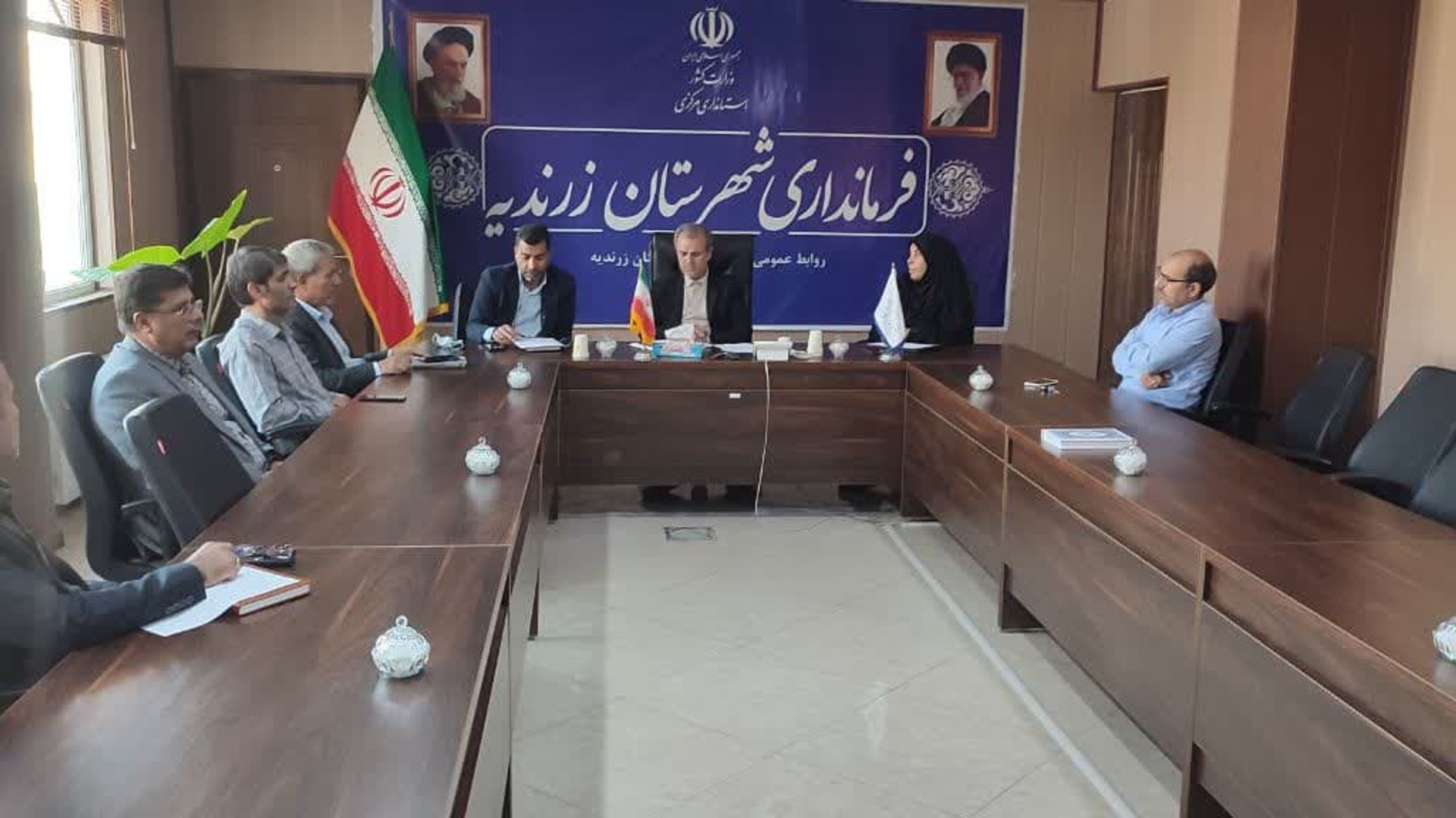 برگزادی دومین جلسه کمیسیون کارگری شهرستان زرندیه در سال جاری