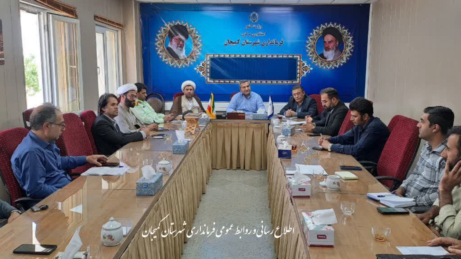 🔻 برگزاری جلسه هماهنگی برگزاری جشن‌های اعیاد غدیر و قربان در کمیجان