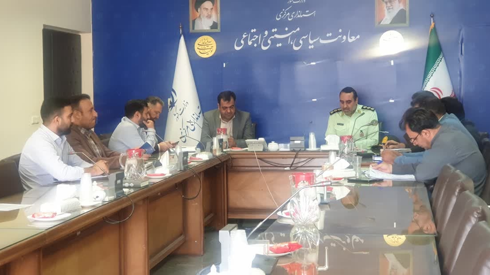 برگزاری جلسه کارگروه اطلاعات و عملیات استان مرکزی