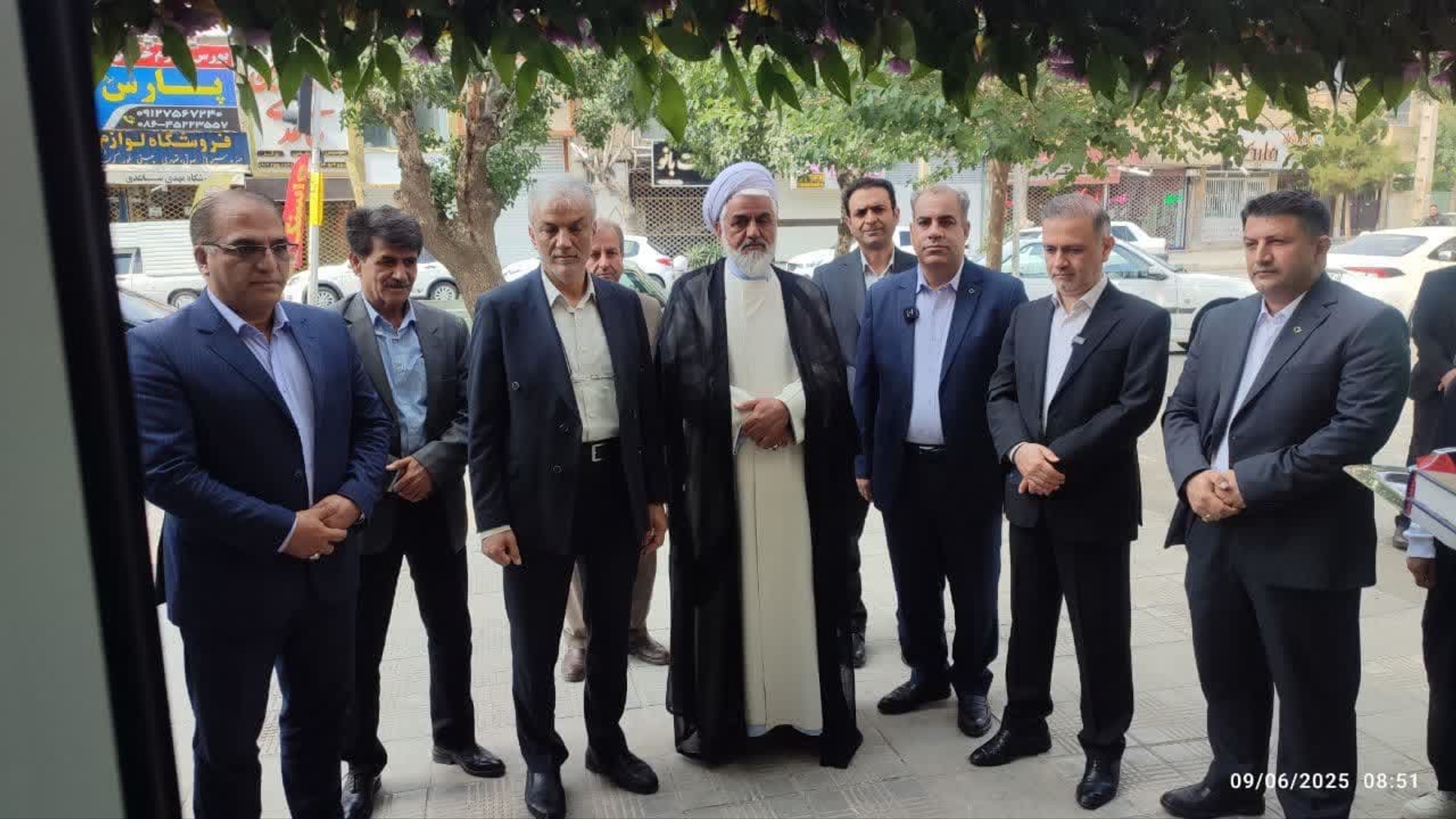 افتتاح ساختمان بانک مهر ایران شعبه زرندیه در مأمونیه