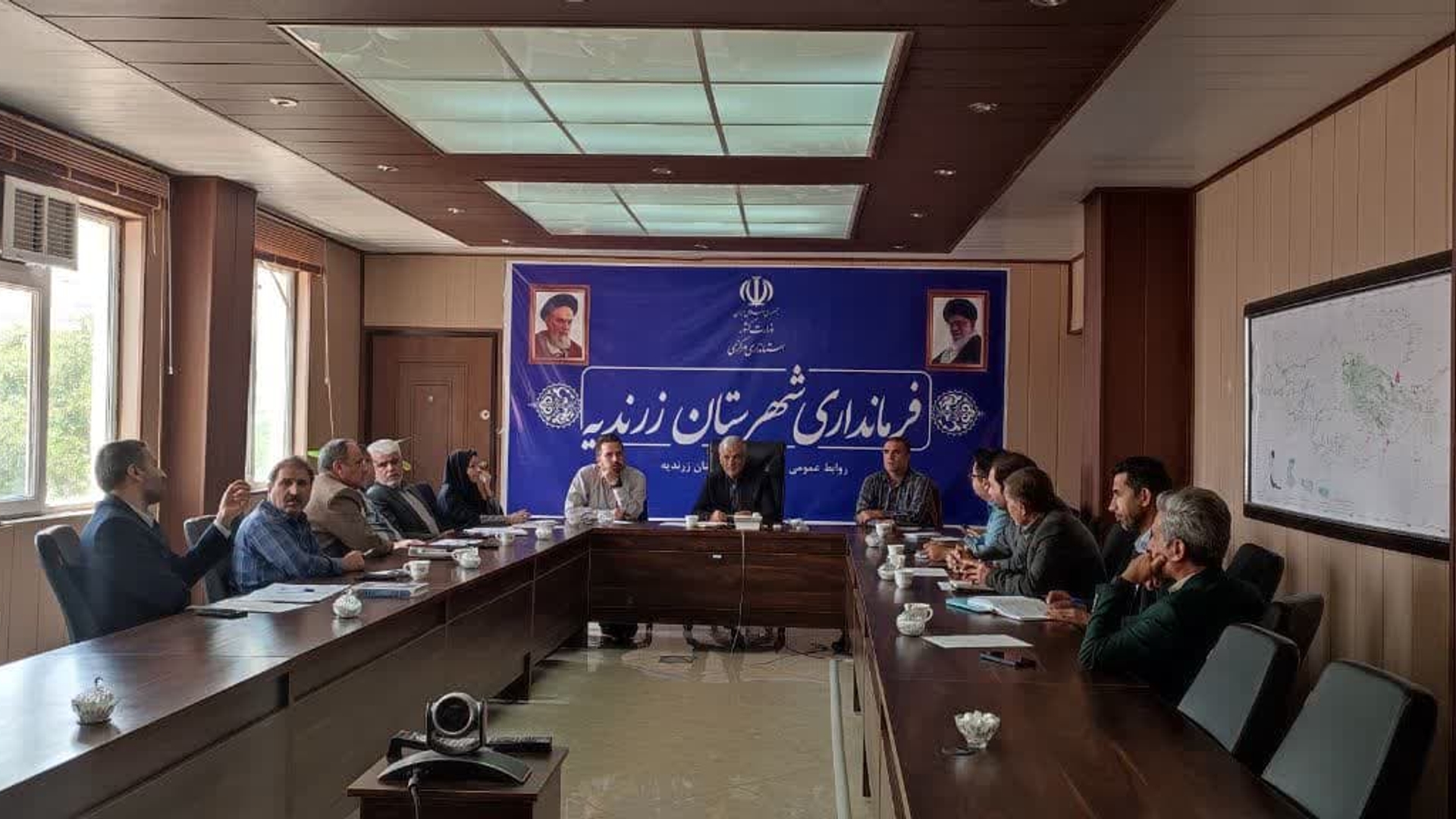 برگزاری جلسه ستاد تنظیم بازار شهرستان زرندیه به ریاست دکتر احمدی