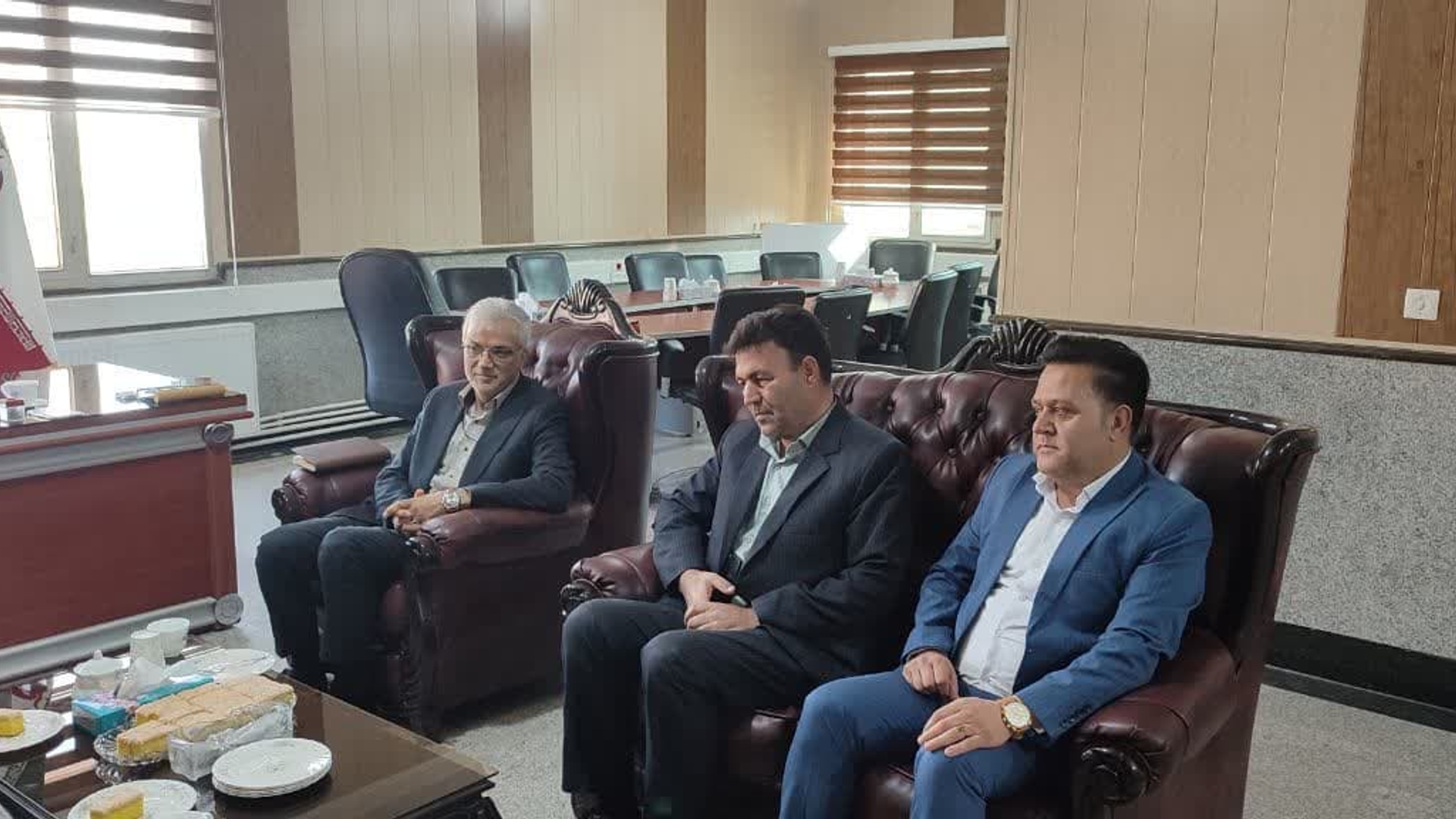 دیدار رئیس اداره فرهنگ و ارشاد اسلامی زرندیه با سرپرست فرمانداری