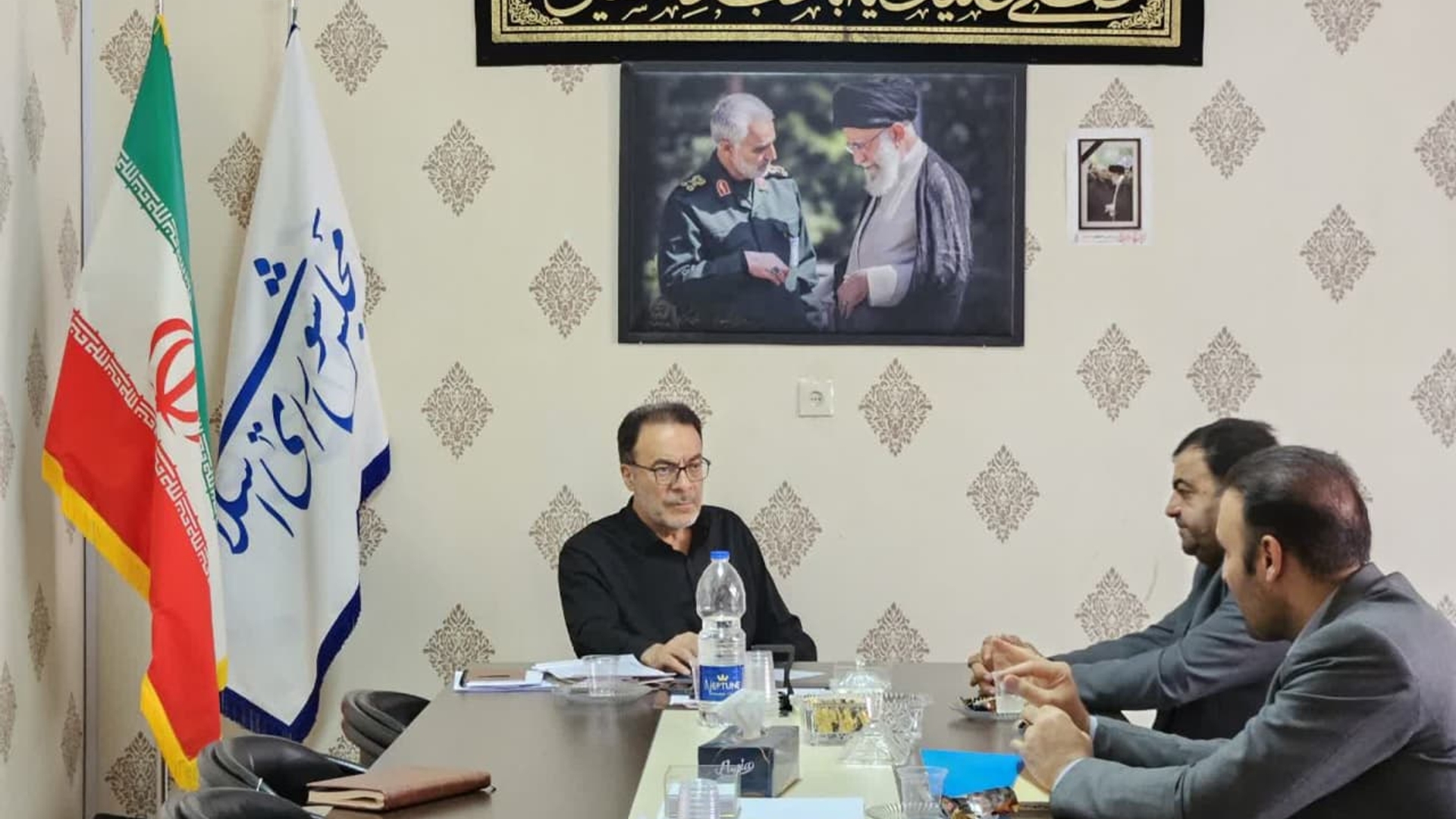 دیدار دبیر کمیسیون با رئیس مجمع نمایندگان استان