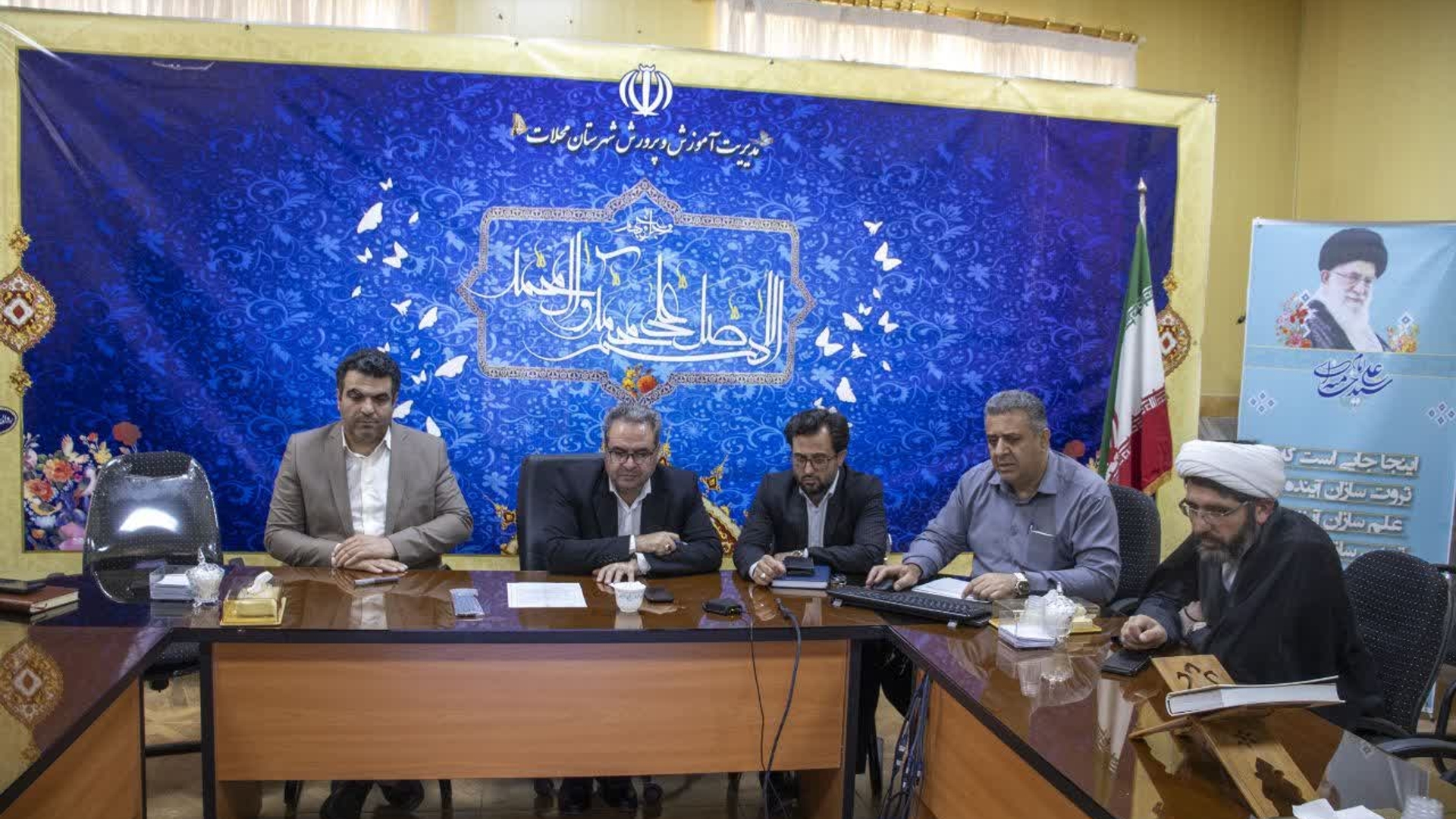 جلسه قرارگاه شهرستانی نهضت ملی توسعه عدالت در فضاهای آموزشی و پرورشی شهرستان محلات برگزار شد.