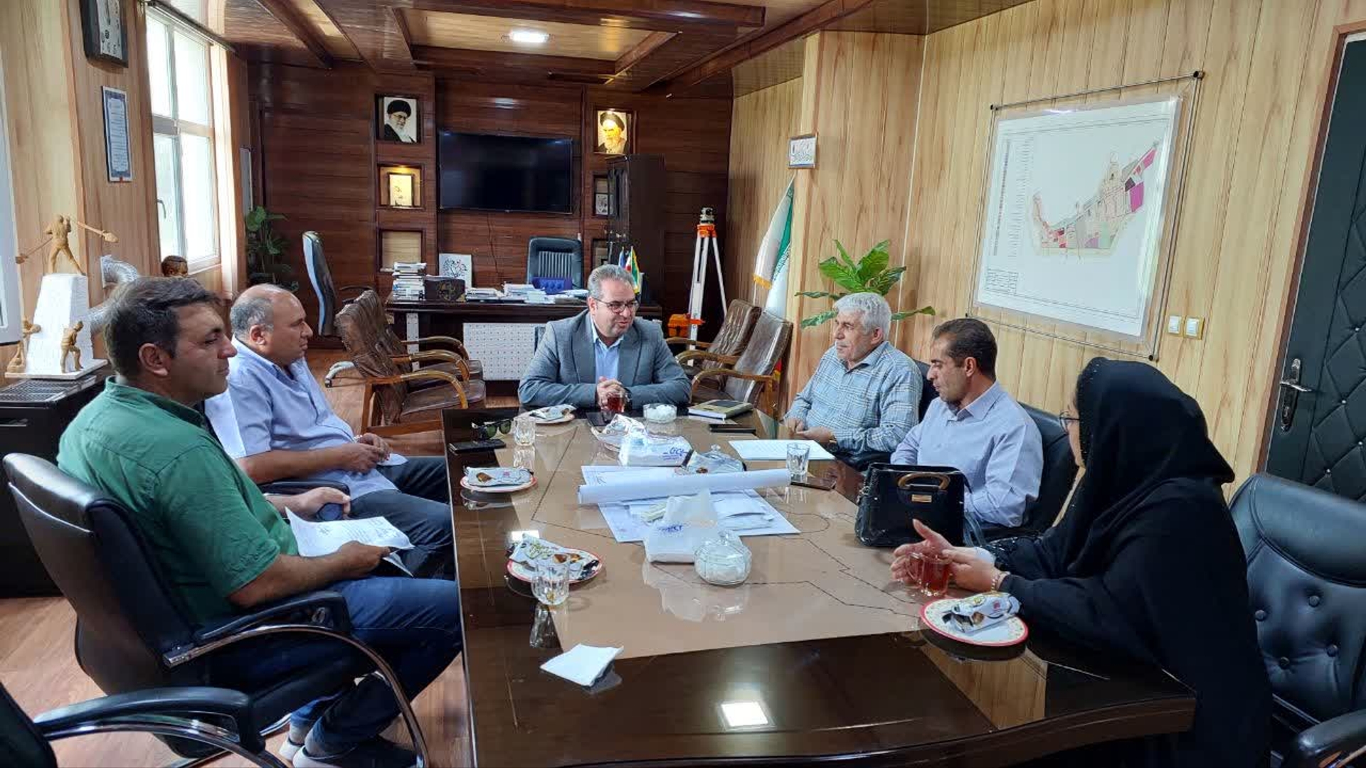 برگزاری جلسات ملاقات عمومی فرماندار شهرستان محلات با مردم شریف شهر نیم‌ور