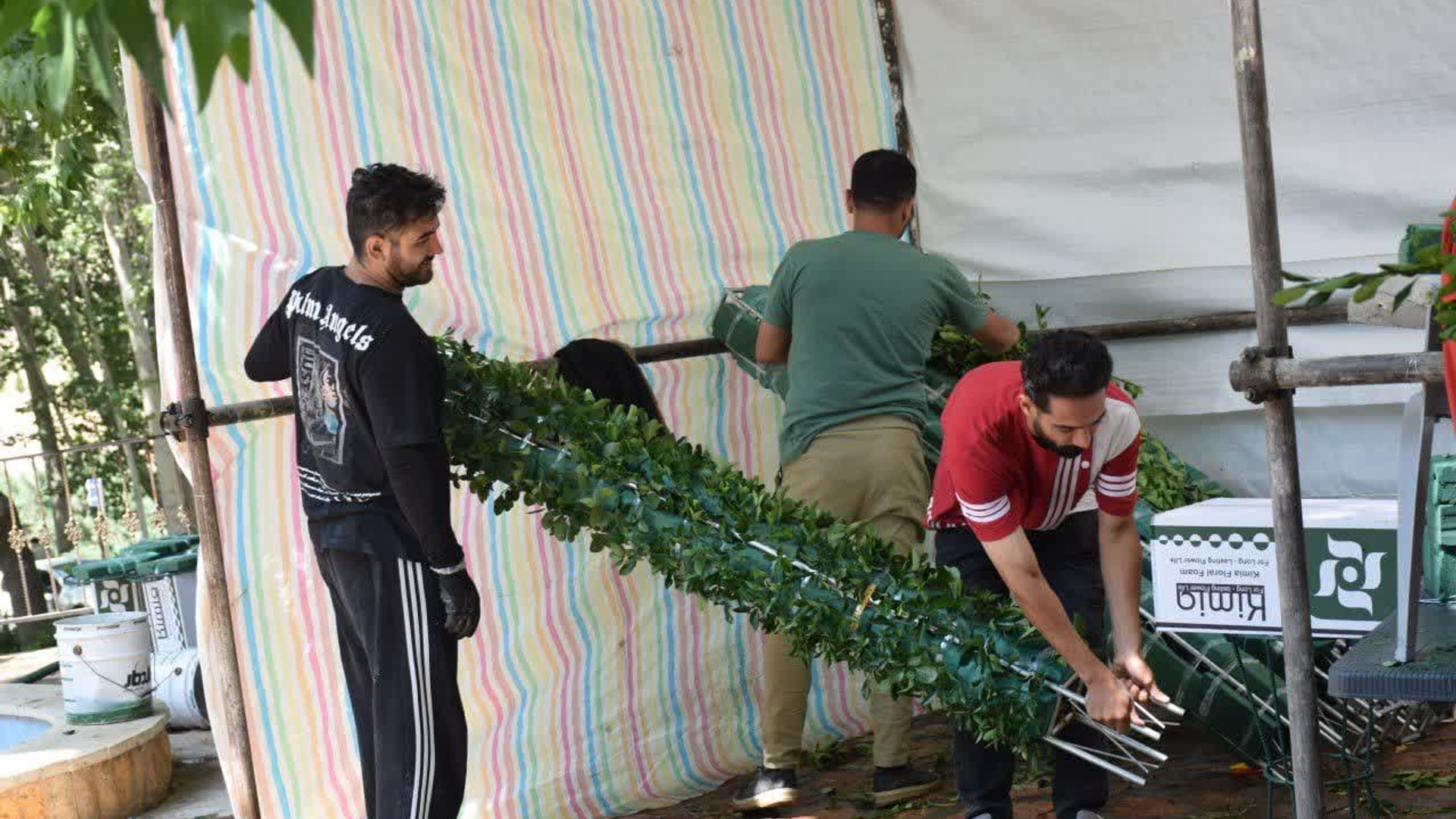 بررسی میدانی فرماندار شهرستان محلات از روند آماده‌سازی محل برگزاری جشنواره روز ملی گل و سومین آیین نکوداشت روز محلات