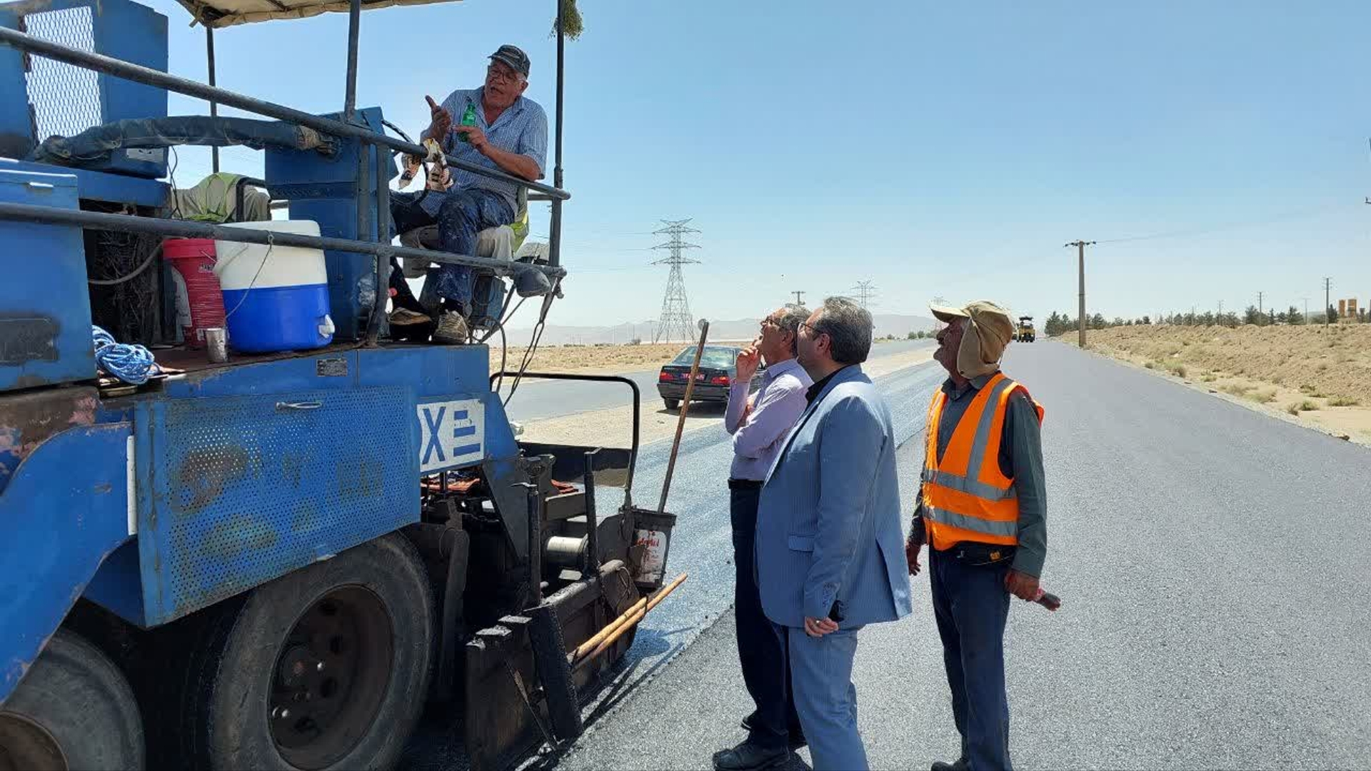 بررسی میدانی محور زیرآب محلات