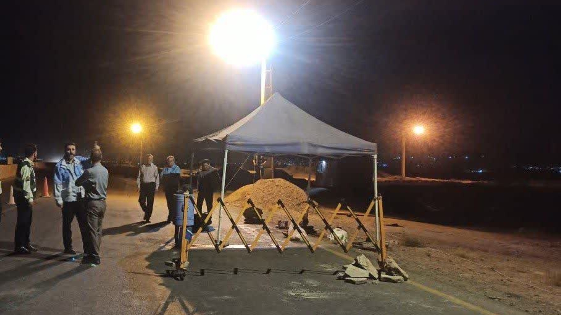 بررسی میدانی وضعیت پست‌های ایست و بازرسی شهرستان محلات