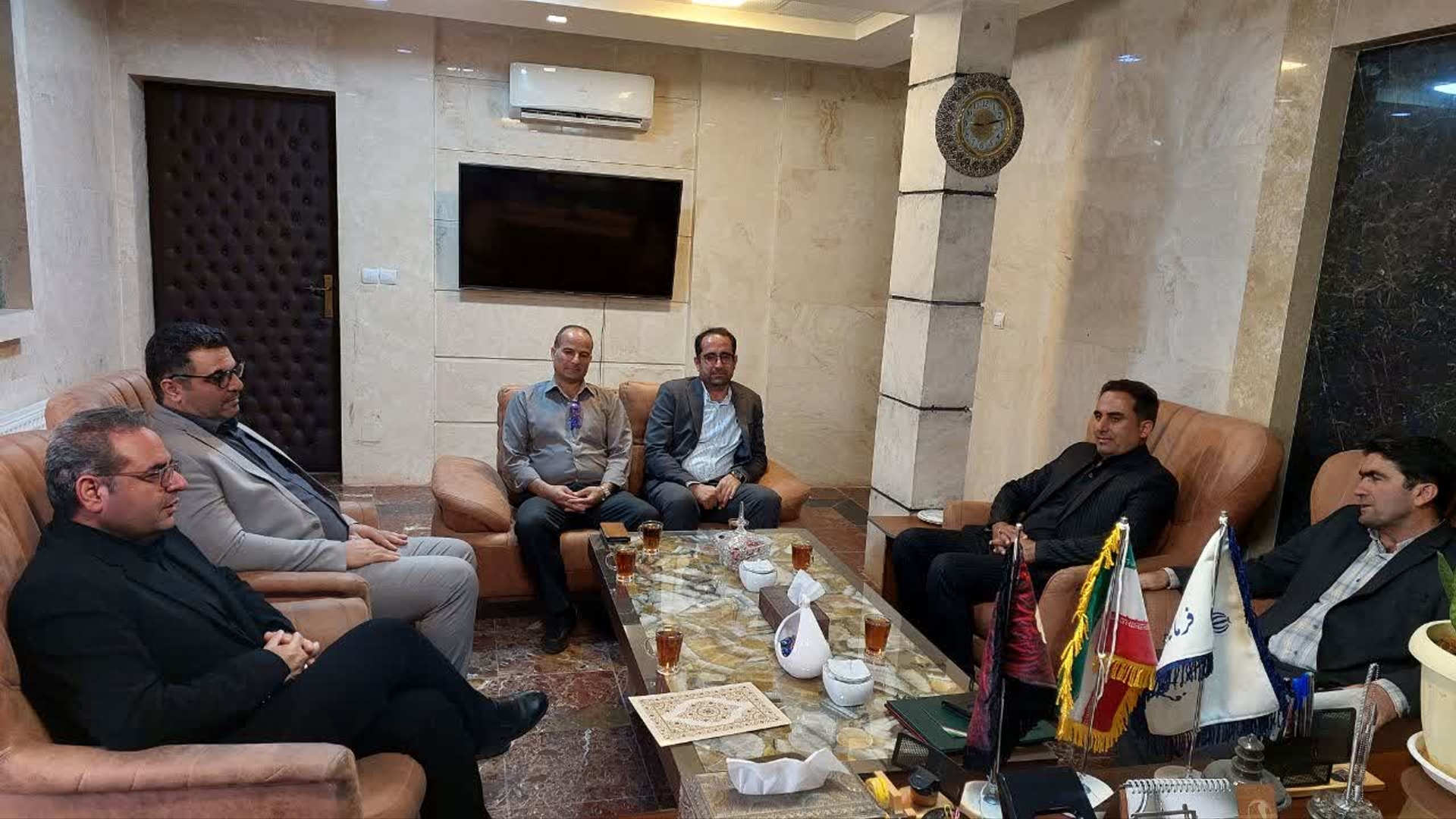 برگزاری آیین تکریم رییس سابق و معارفه سرپرست اداره راهداری و حمل‌ونقل جاده‌ای شهرستان محلات