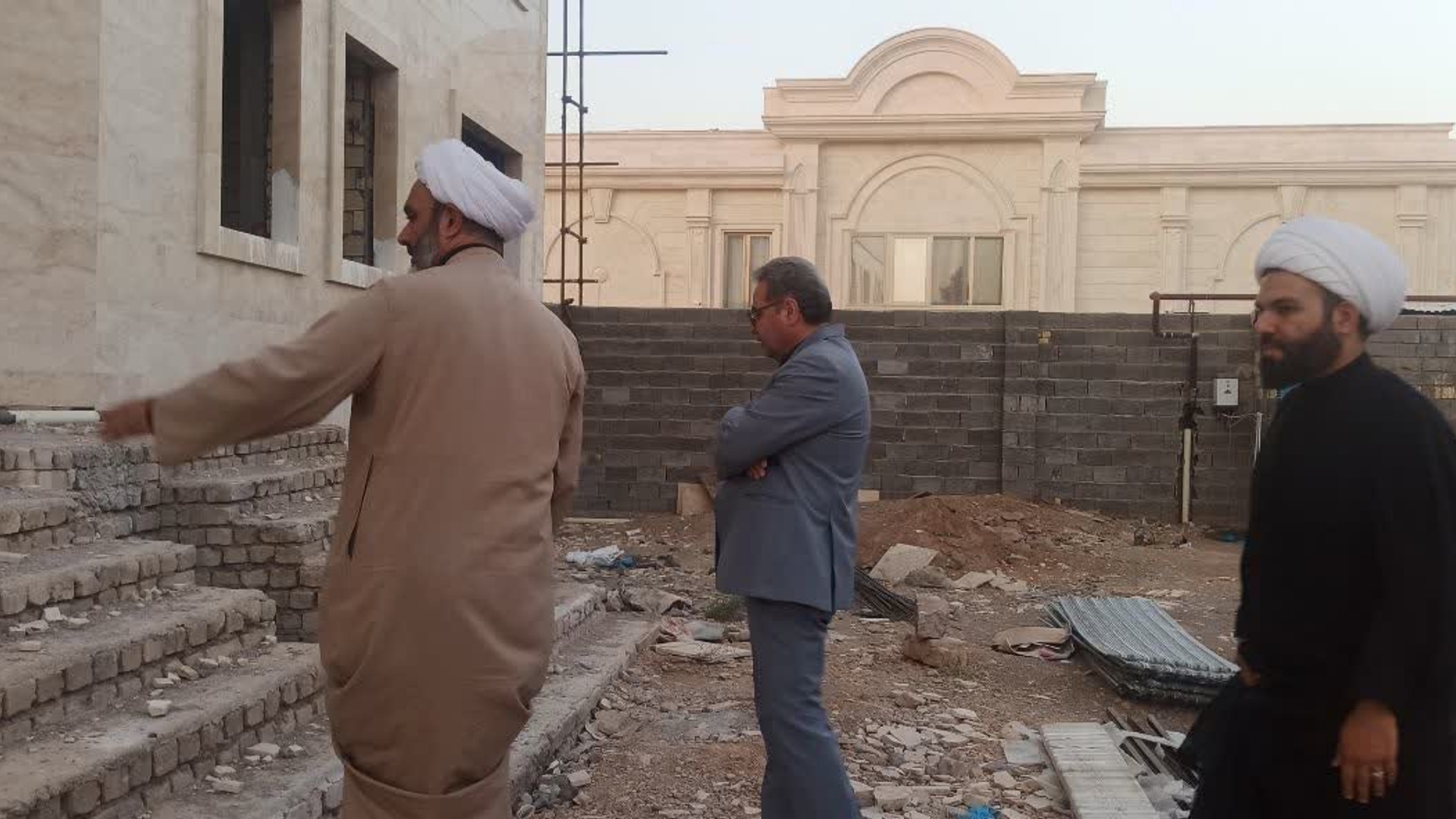 بازدید فرماندار محلات از پروژه در حال احداث مؤسسه قرآنی تسنیم نیم‌ور