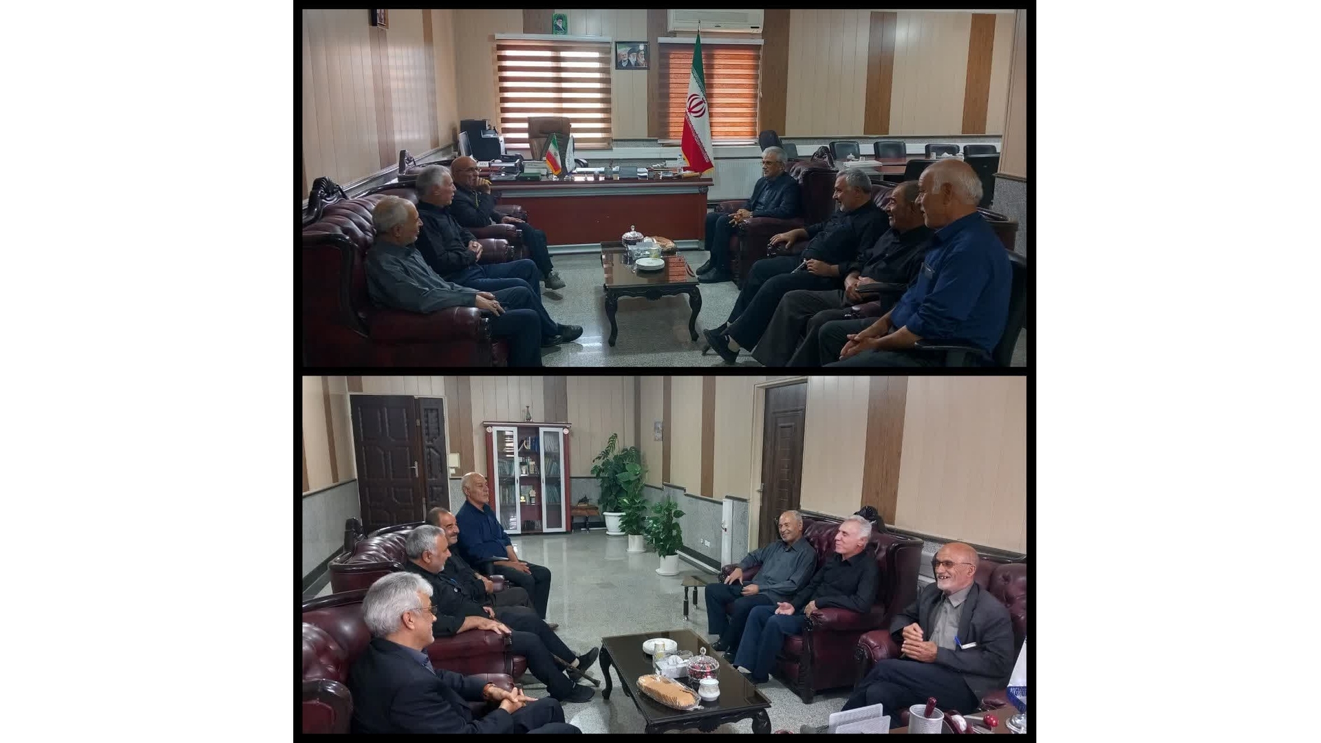 نشست صمیمانه بازنشستگان جهاد کشاورزی با سرپرست فرمانداری زرندیه برگزار شد