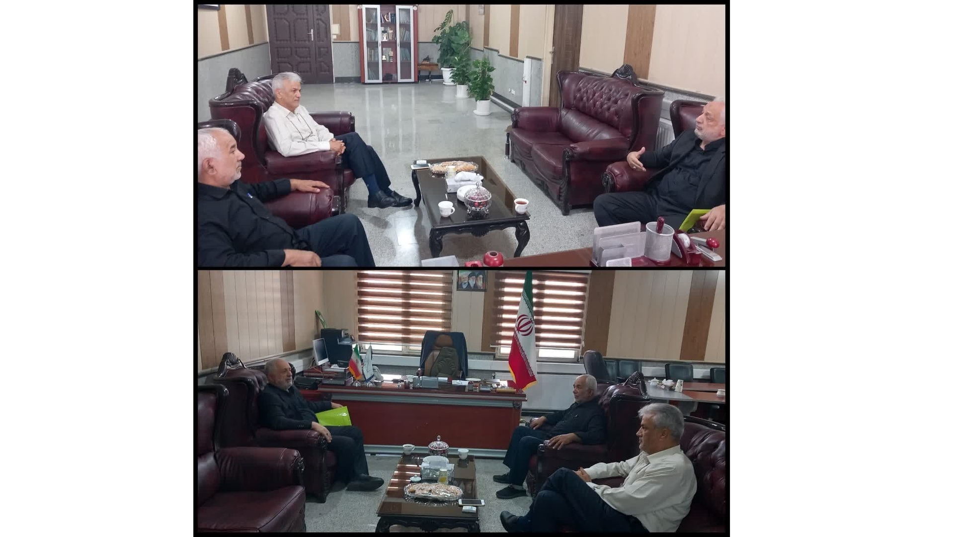 دیدار اعضای علمی و مشاور امور اجتماعی با سرپرست فرمانداری زرندیه