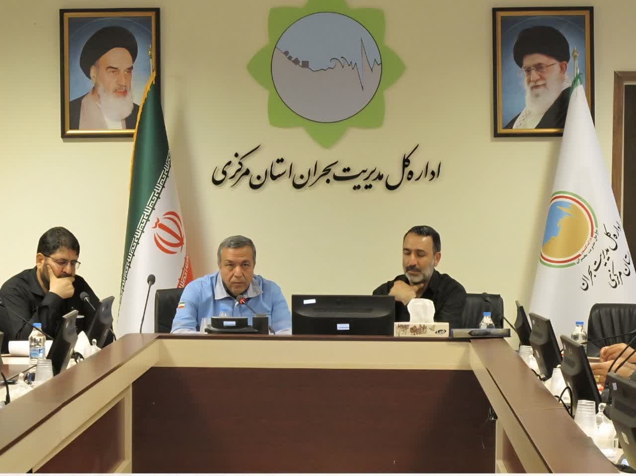 قدردانی فرمانده سپاه روح‌الله از تلاش‌های ستاد مدیریت بحران استان مرکزی در جنگ ۱۲ روزه