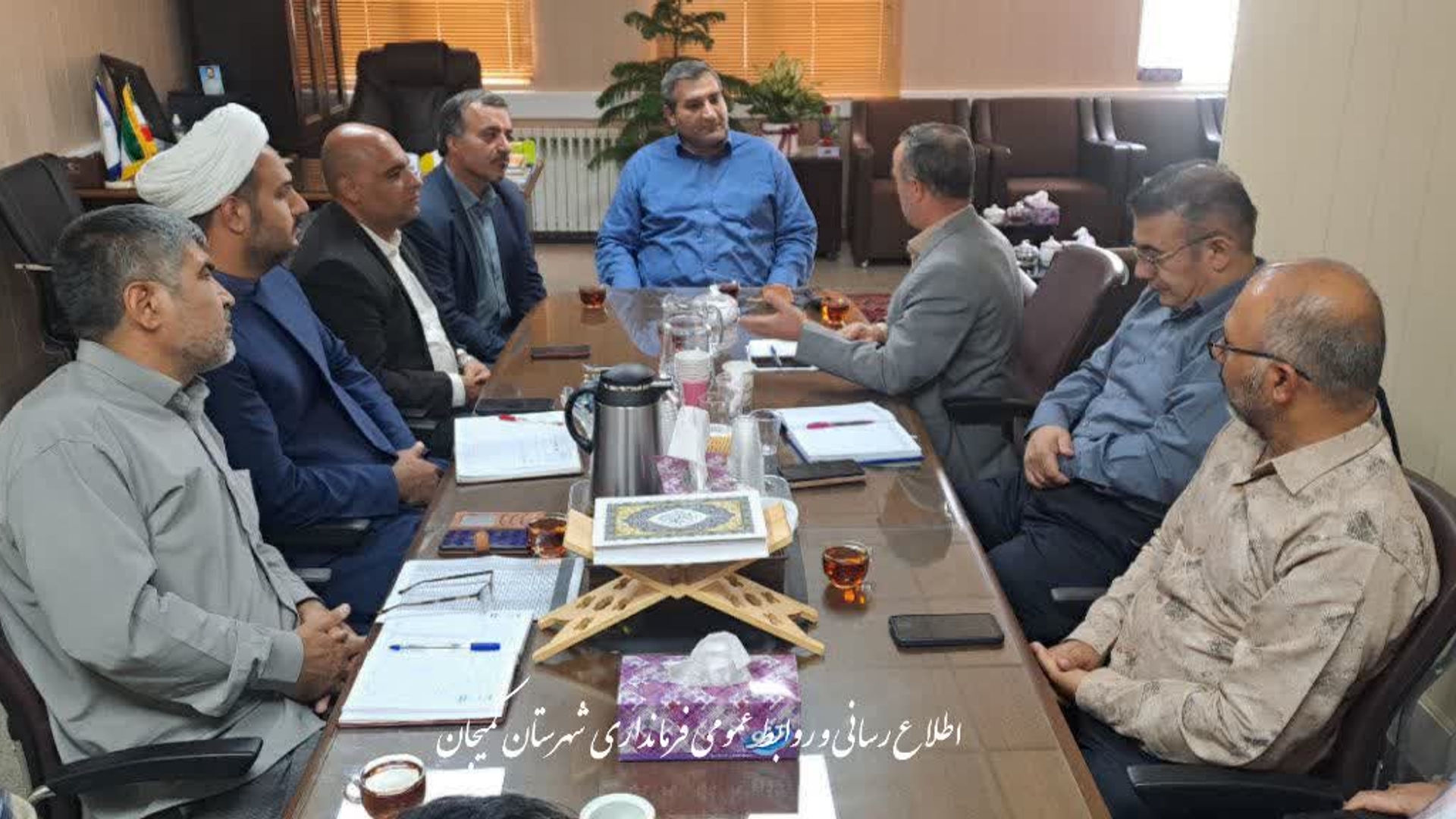 🔻برگزاری جلسه کارگروه آرد و نان شهرستان کمیجان