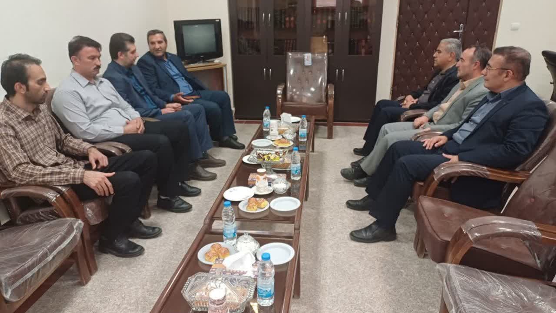 🔻تجلیل فرماندار شهرستان کمیجان از مجموعه قضایی شهرستان