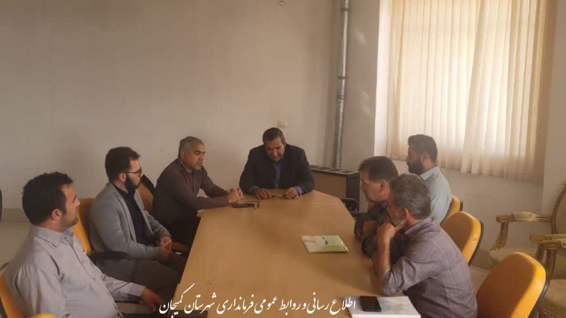 🔻بررسی مسائل مدیریت شهری با حضور فرماندار در جلسه شورای اسلامی شهر کمیجان