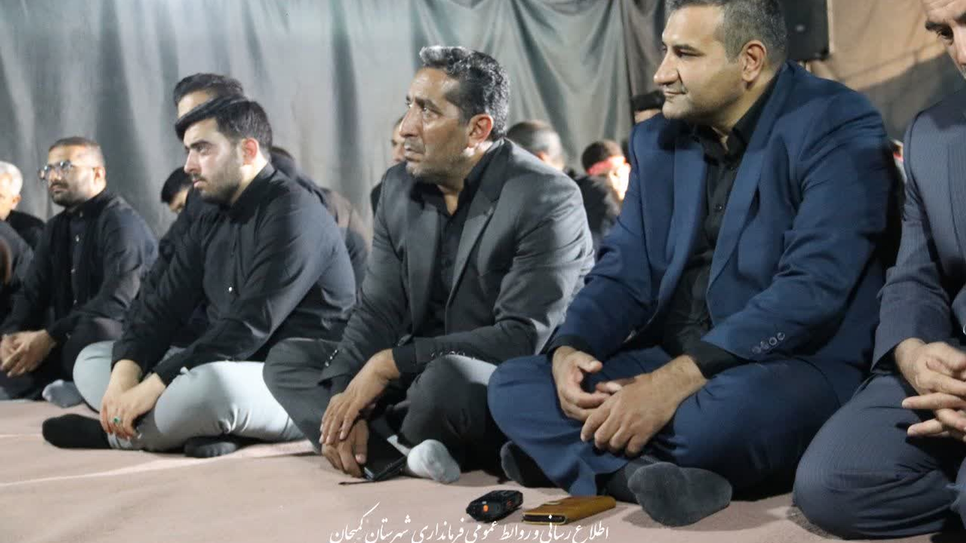 🔺 حضور فرماندار شهرستان کمیجان در مراسم سوگواره ی «احلی من العسل»