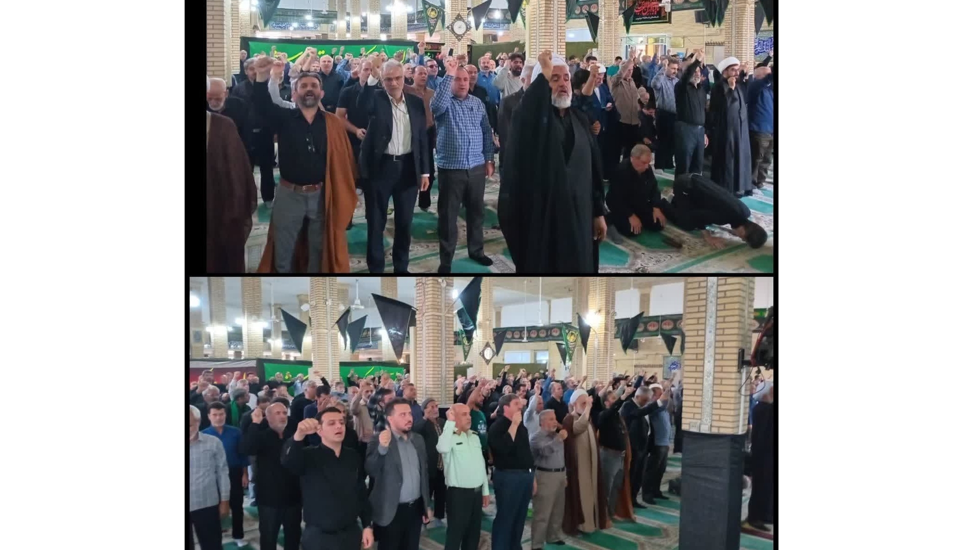 طنین شعارهای ضد صهیونیستی در نماز جمعه شهر مامونیه