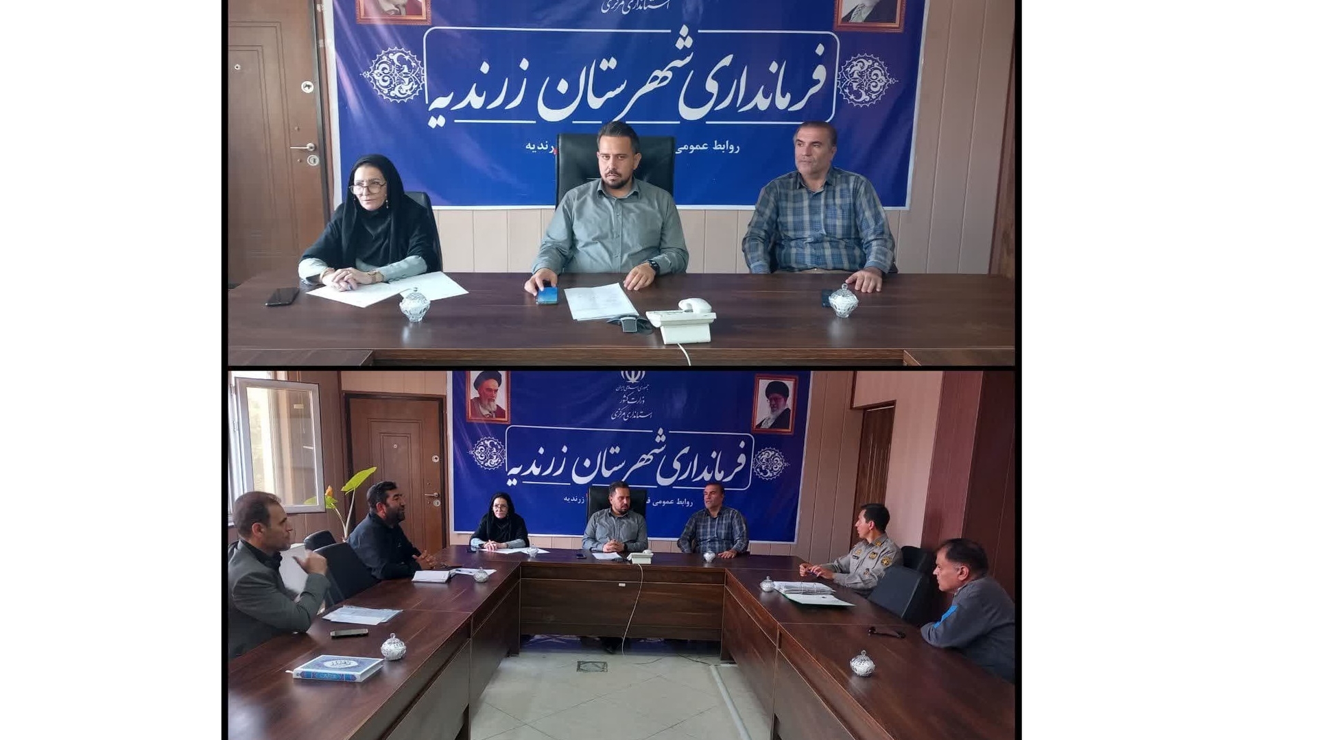 برگزاری جلسه تعیین تکلیف مدیریت پسماند واحدهای صنعتی بخش زاویه