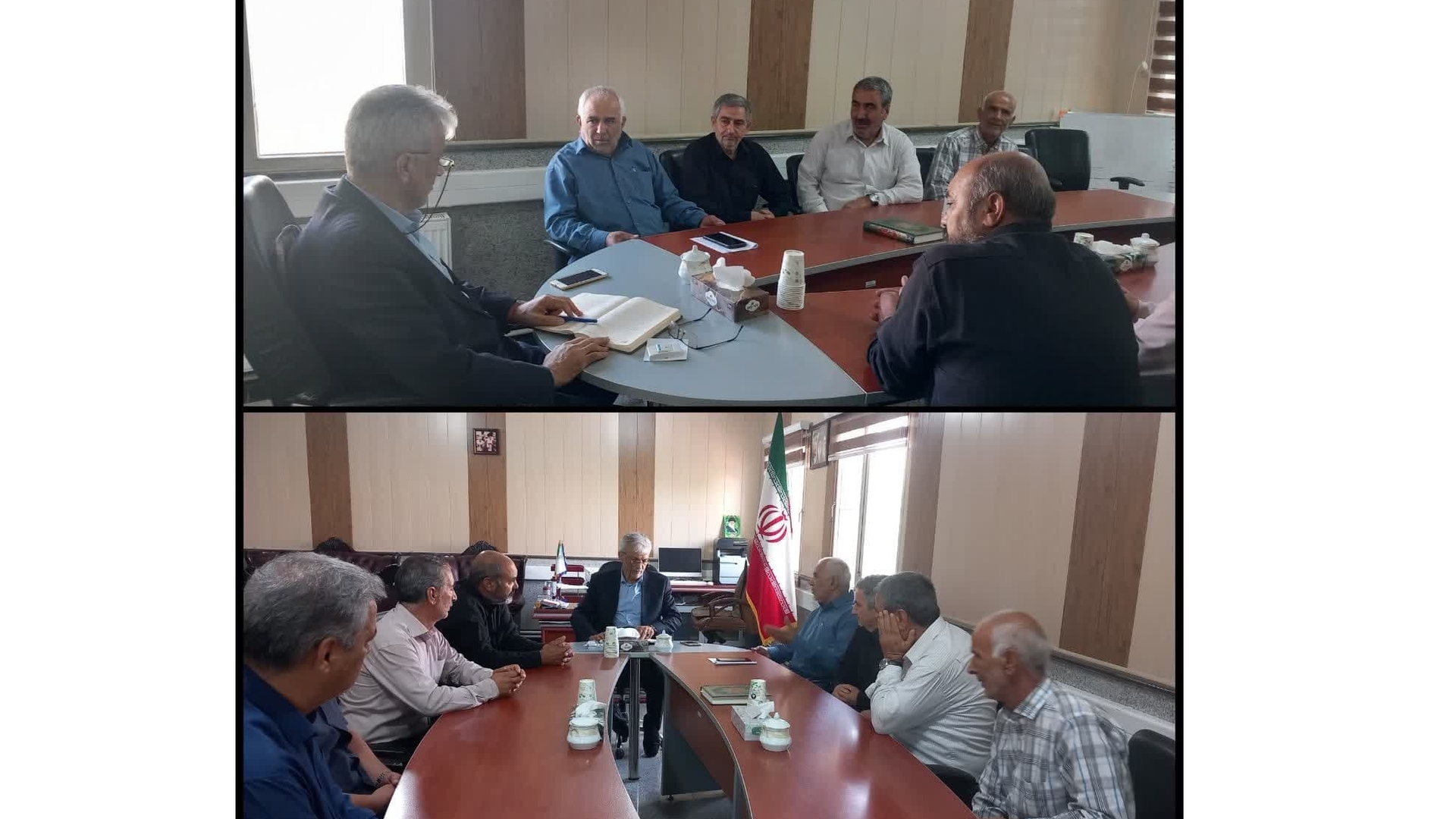 نشست بررسی مشکلات روستای فیض‌آباد بخش زاویه با حضور سرپرست فرمانداری زرندیه