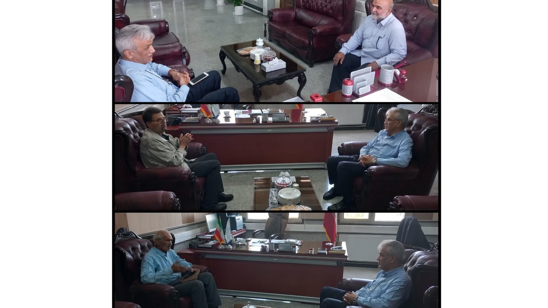 نشست صمیمی شهروندان با سرپرست فرمانداری زرندیه برای بررسی مشکلات و درخواست‌ها