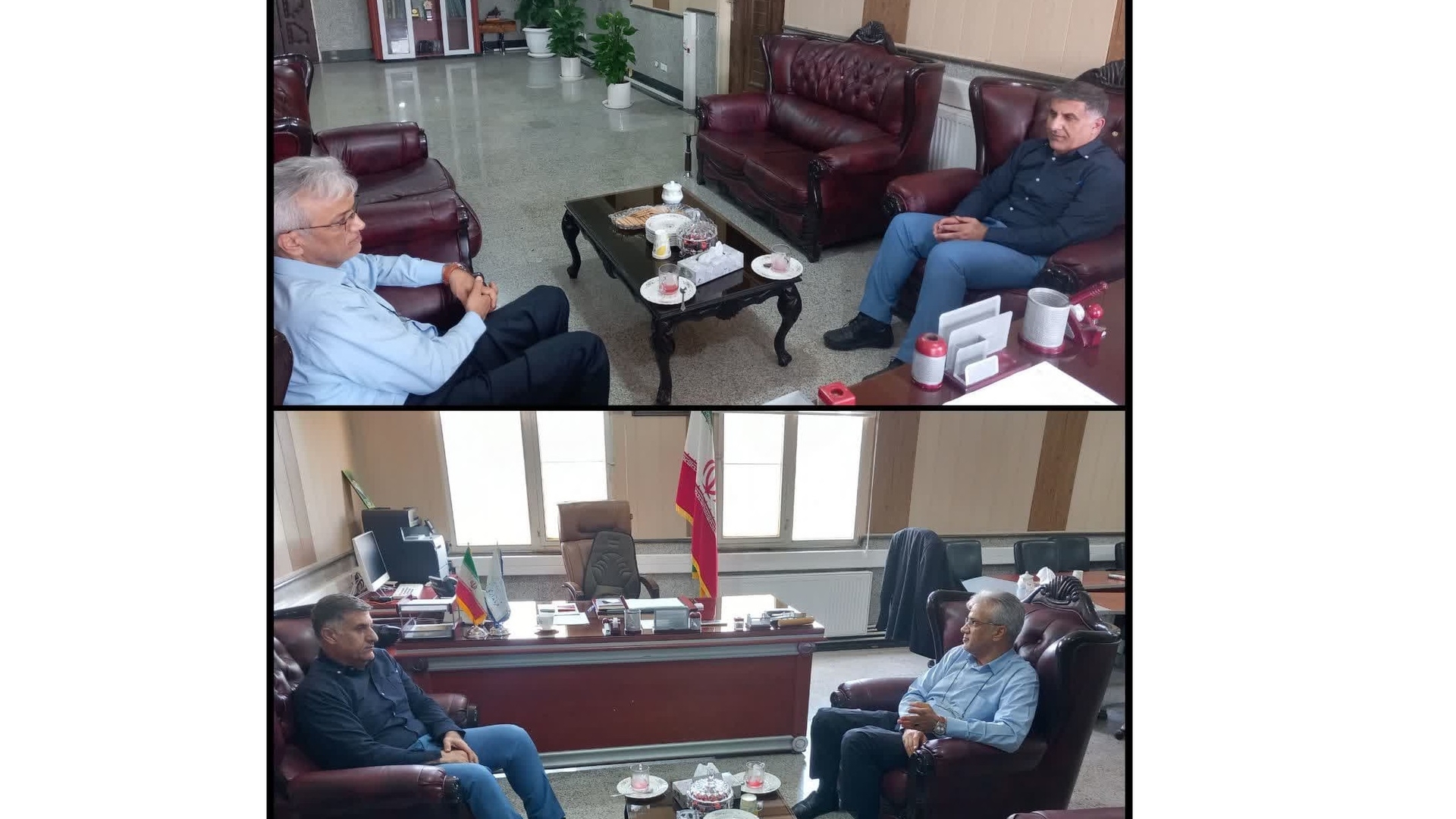 دیدار مدیرکل امور شهری استانداری مرکزی با سرپرست فرمانداری زرندیه