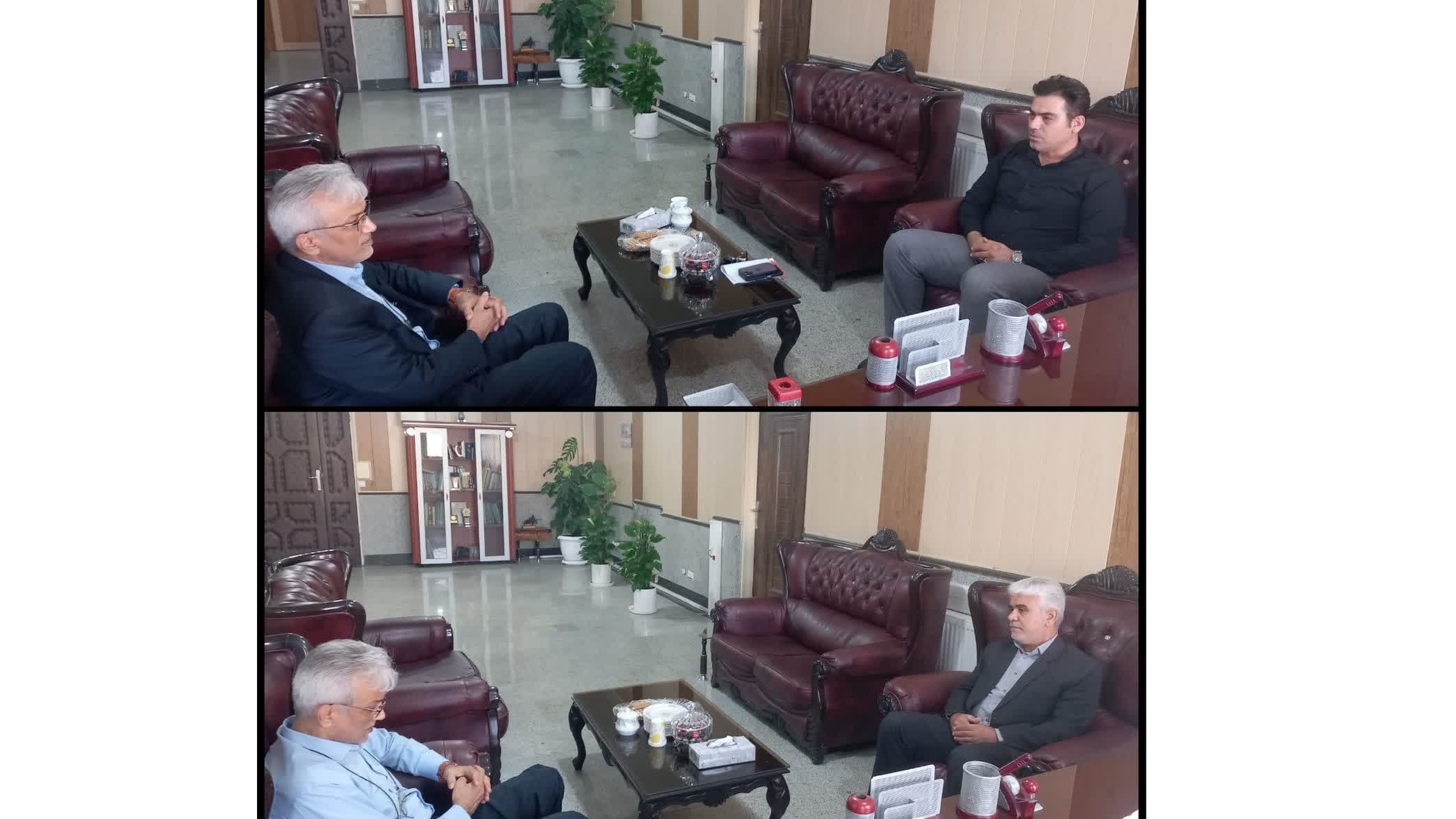 نشست رئیس جهاد کشاورزی و شهردار رازقان با سرپرست فرمانداری زرندیه