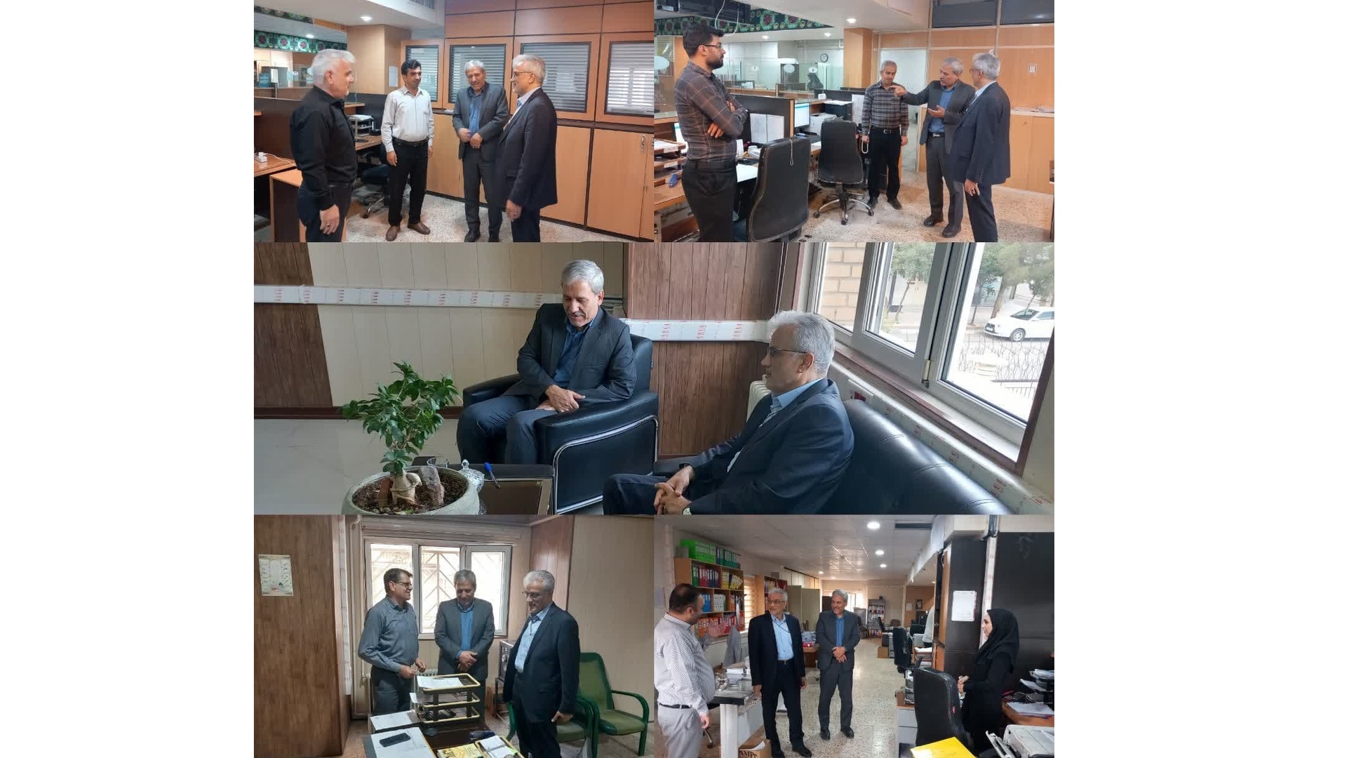 دیدار صمیمی سرپرست فرمانداری زرندیه با کارکنان اداره تأمین اجتماعی شهرستان