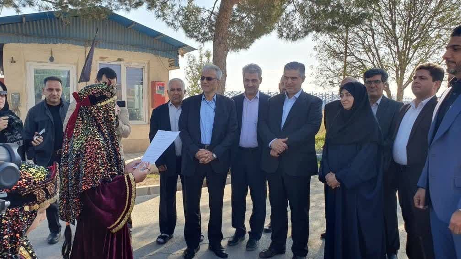 افتتاح تصفیه‌خانه صنعتی شرکت کشت و صنعت علوی زرند میهن با حضور معاون رئیس‌جمهور در زرندیه