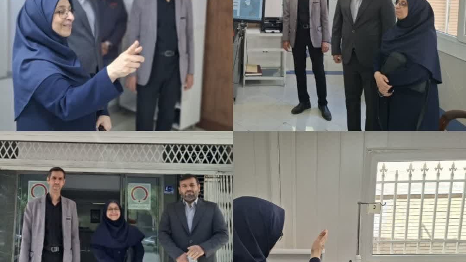 بازدید آقای برنج زاده مدیرکل امنیتی و انتظامی از مرکز انتقال خون استان صبح روز یکشنبه مورخ 1404/04/29