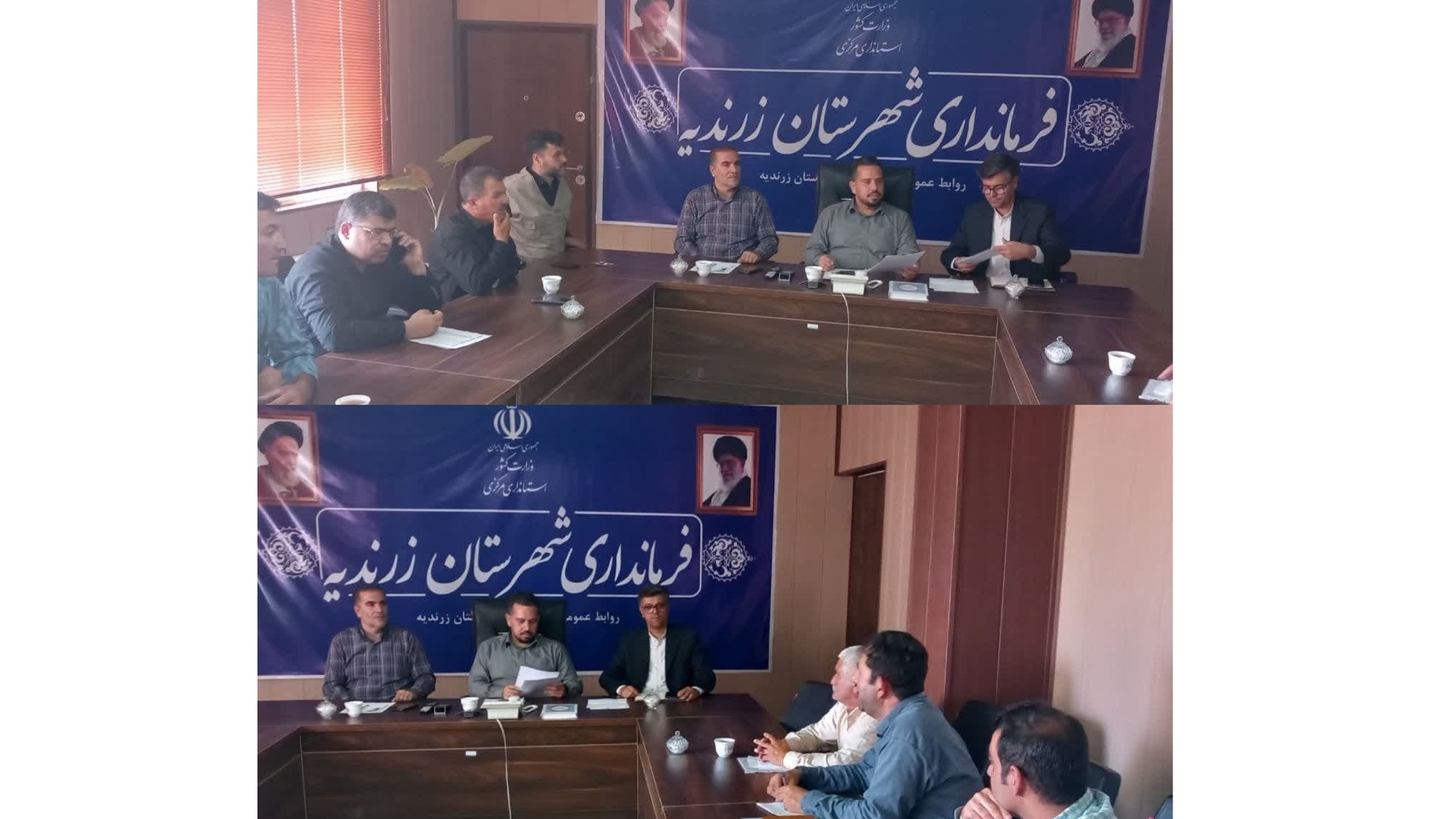 جلسه هماهنگی پرداخت تسهیلات طرح‌های مشمول روستاهای بخش زاویه برگزار شد